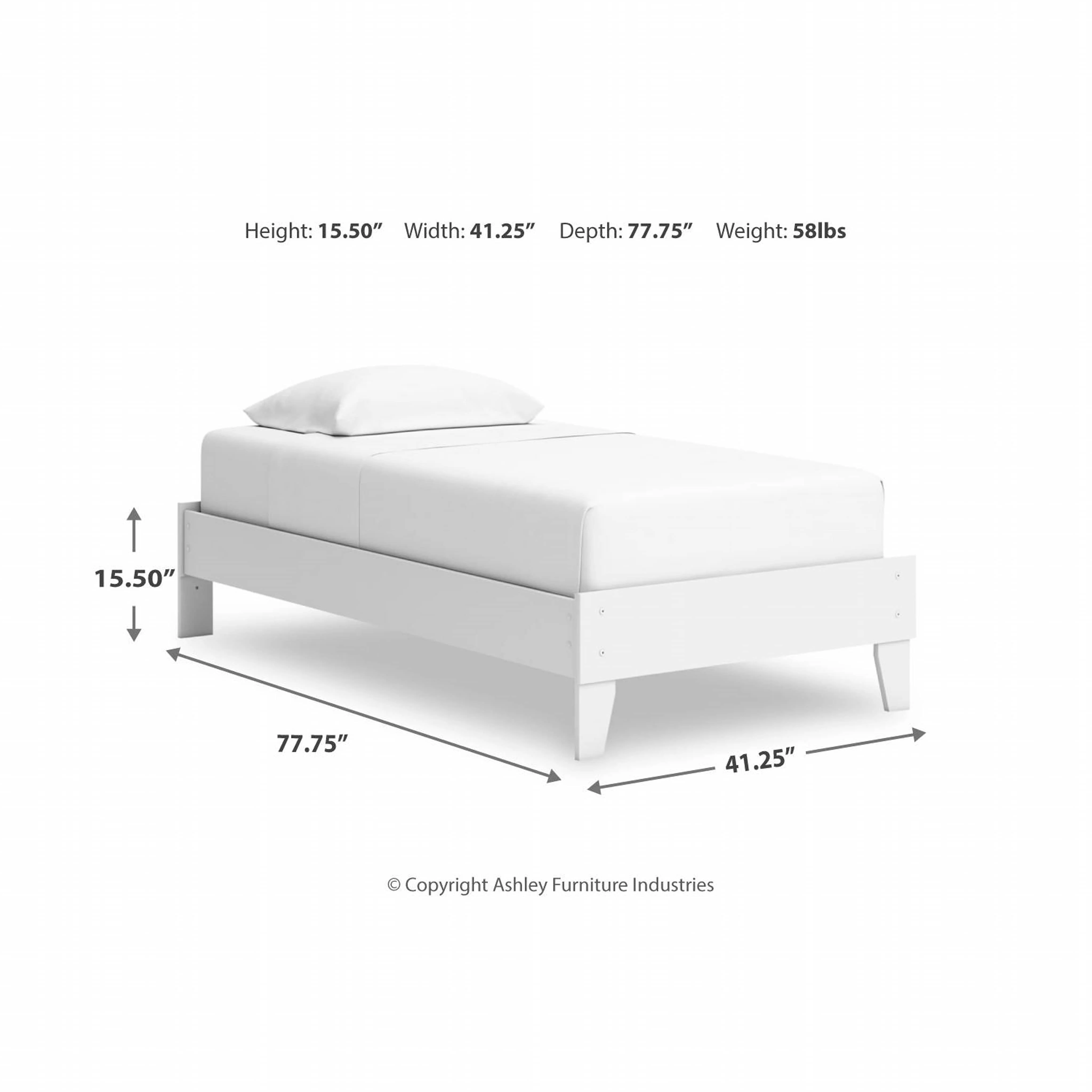 Hallityn Twin Platform Bed - Image 11