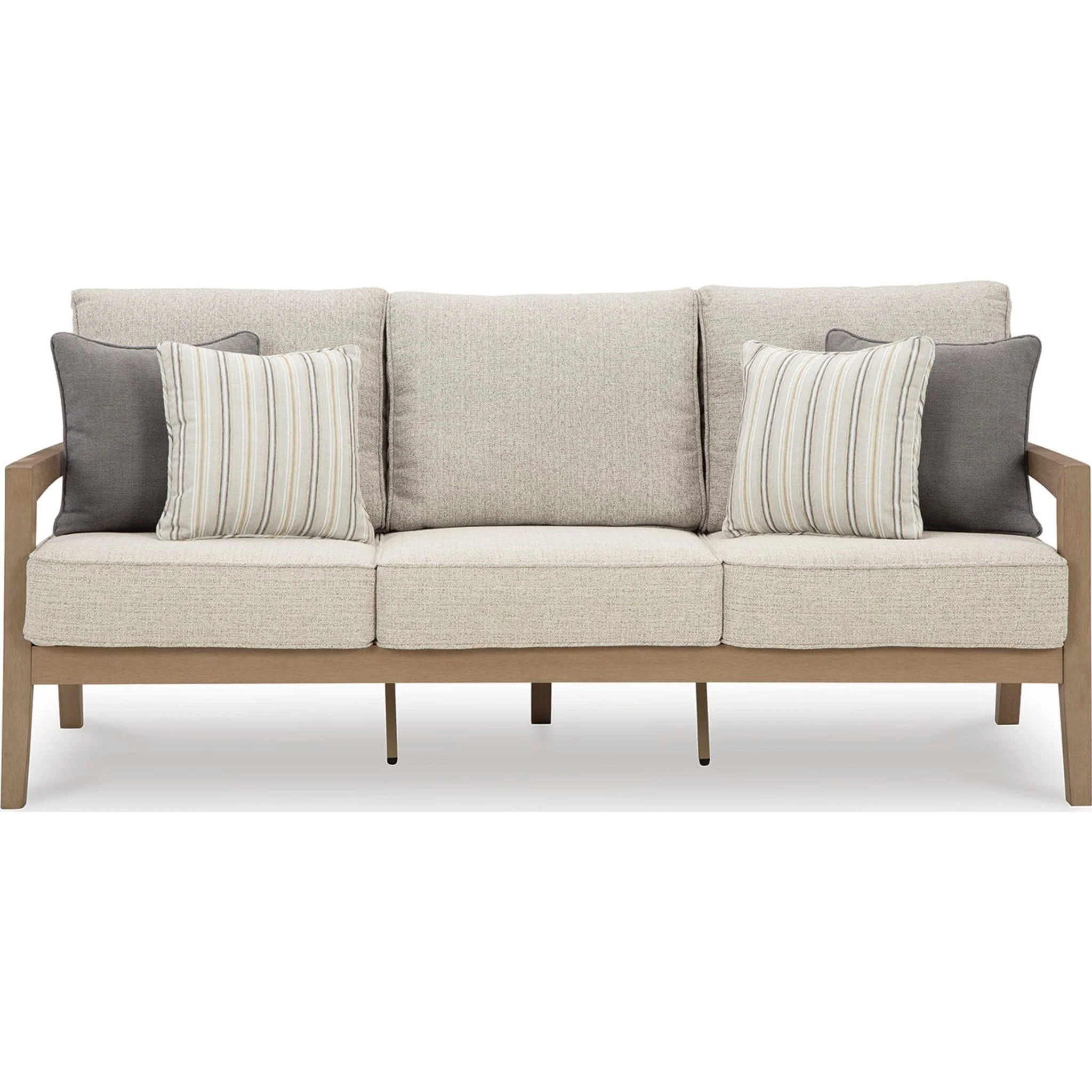 Hallow Creek Outdoor Sofa with Cushion - Image 4