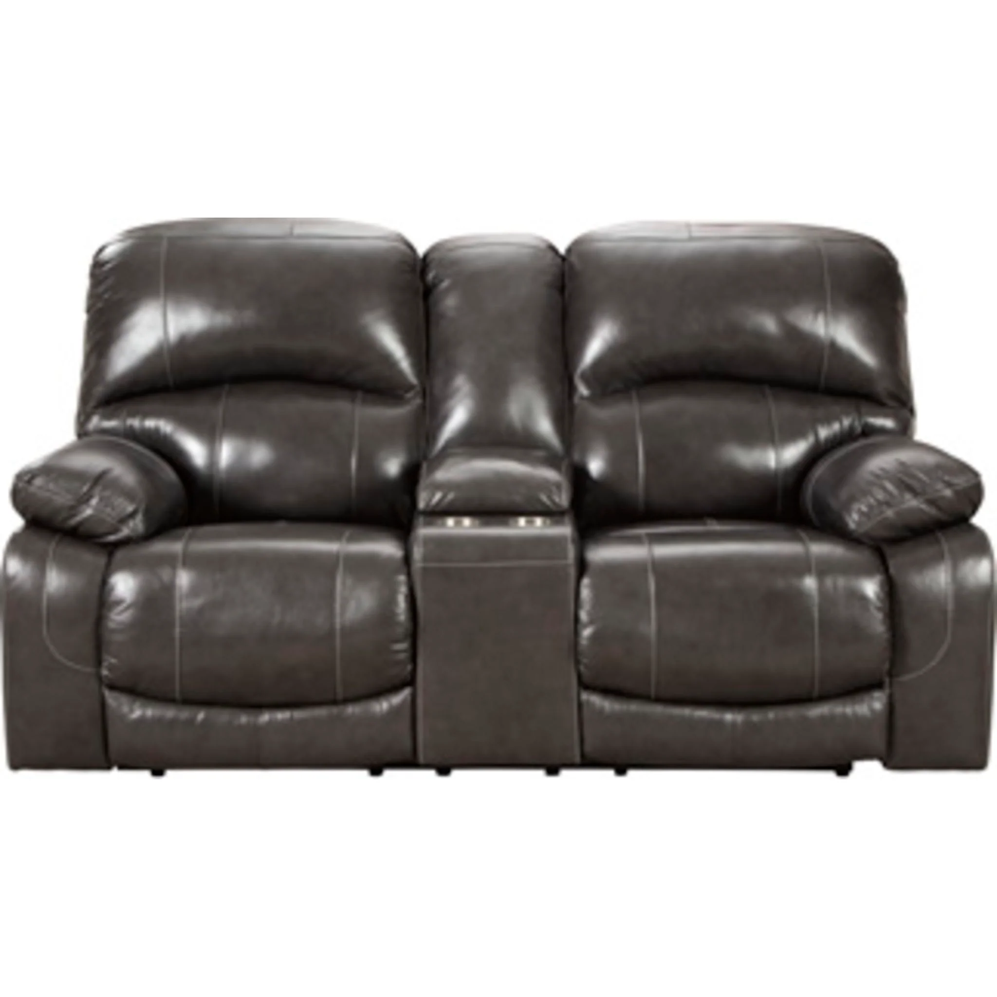 Hallstrung Power Reclining Loveseat with Console and Adj Head - Image 12