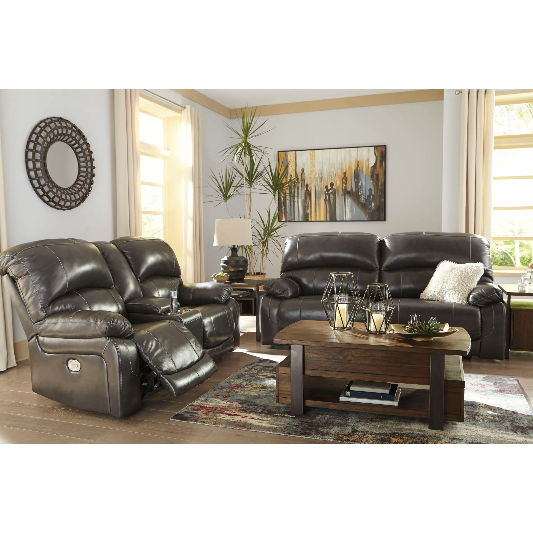 Hallstrung Reclining Sofa with Power - Image 6