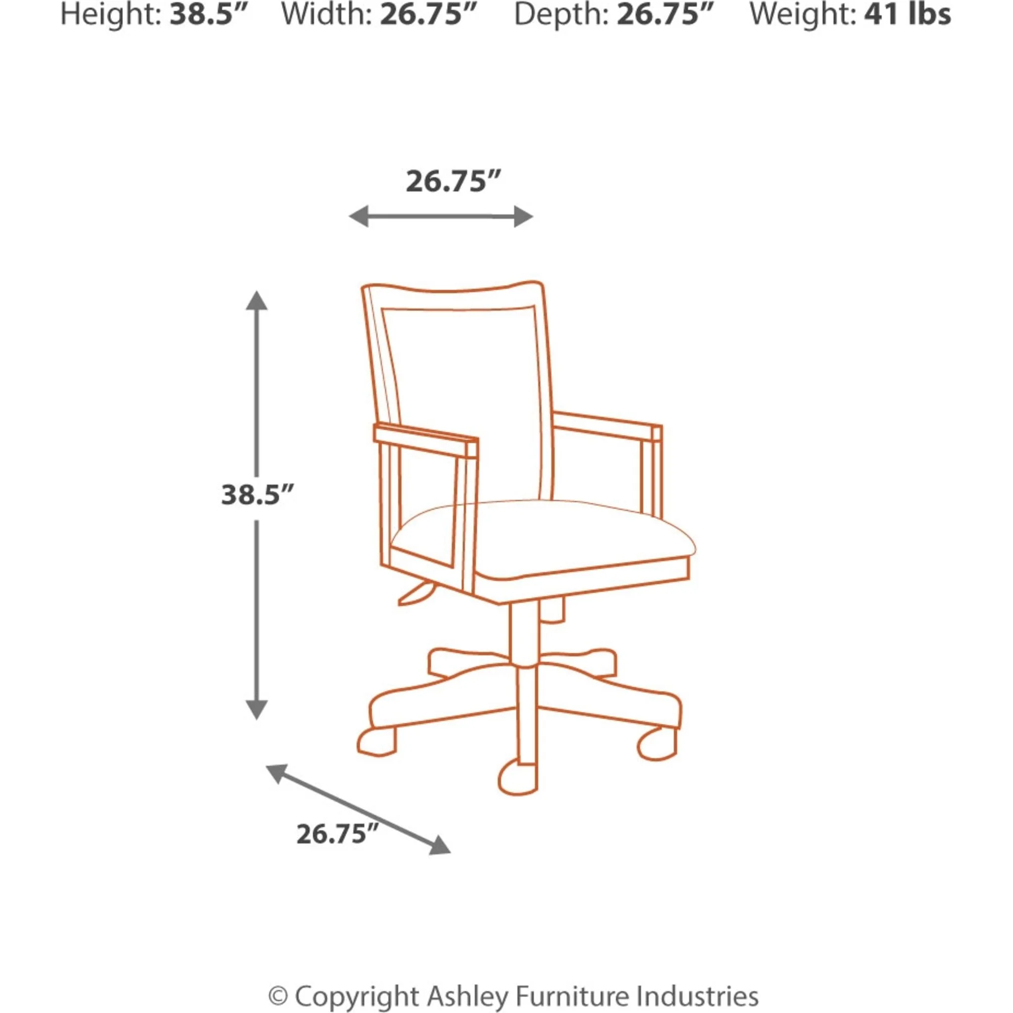 Hamlyn Office Chair - Image 4