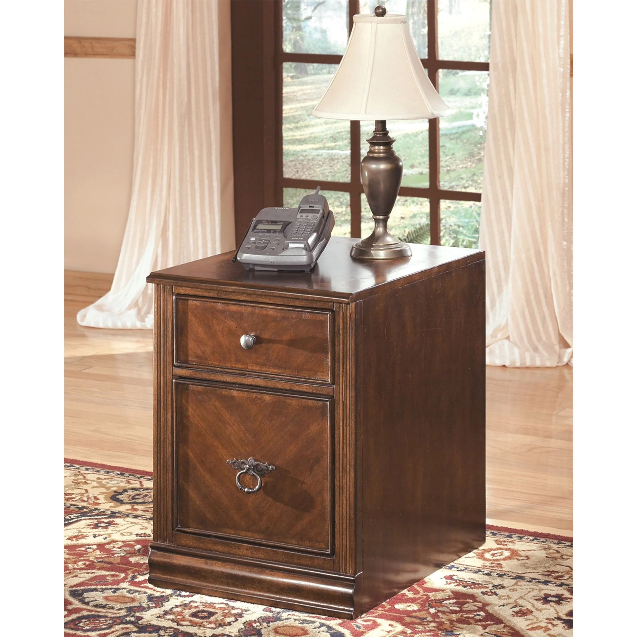 Hamlyn Two Drawer Mobile File Cabinet - Image 2