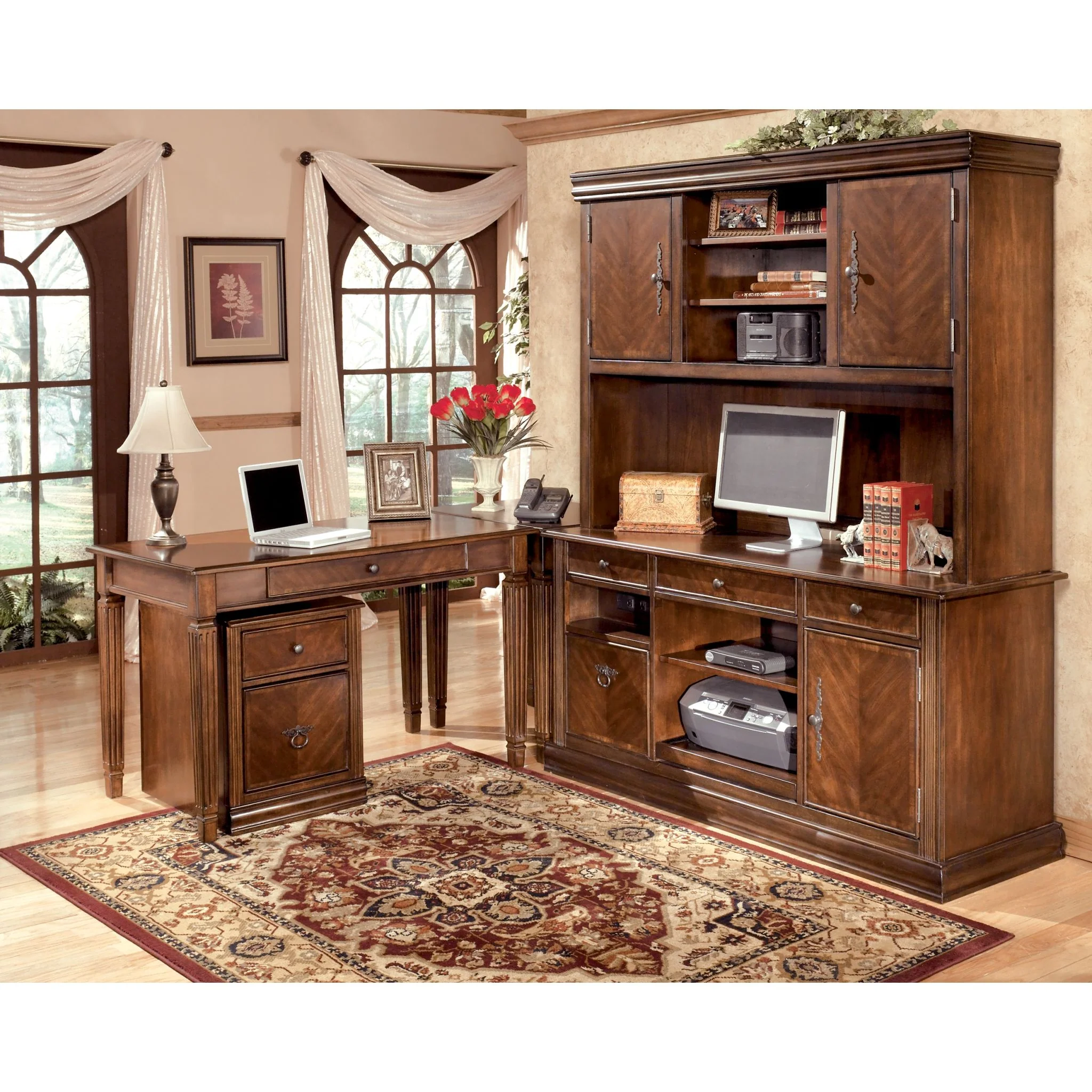 Hamlyn Two Drawer Mobile File Cabinet - Image 3