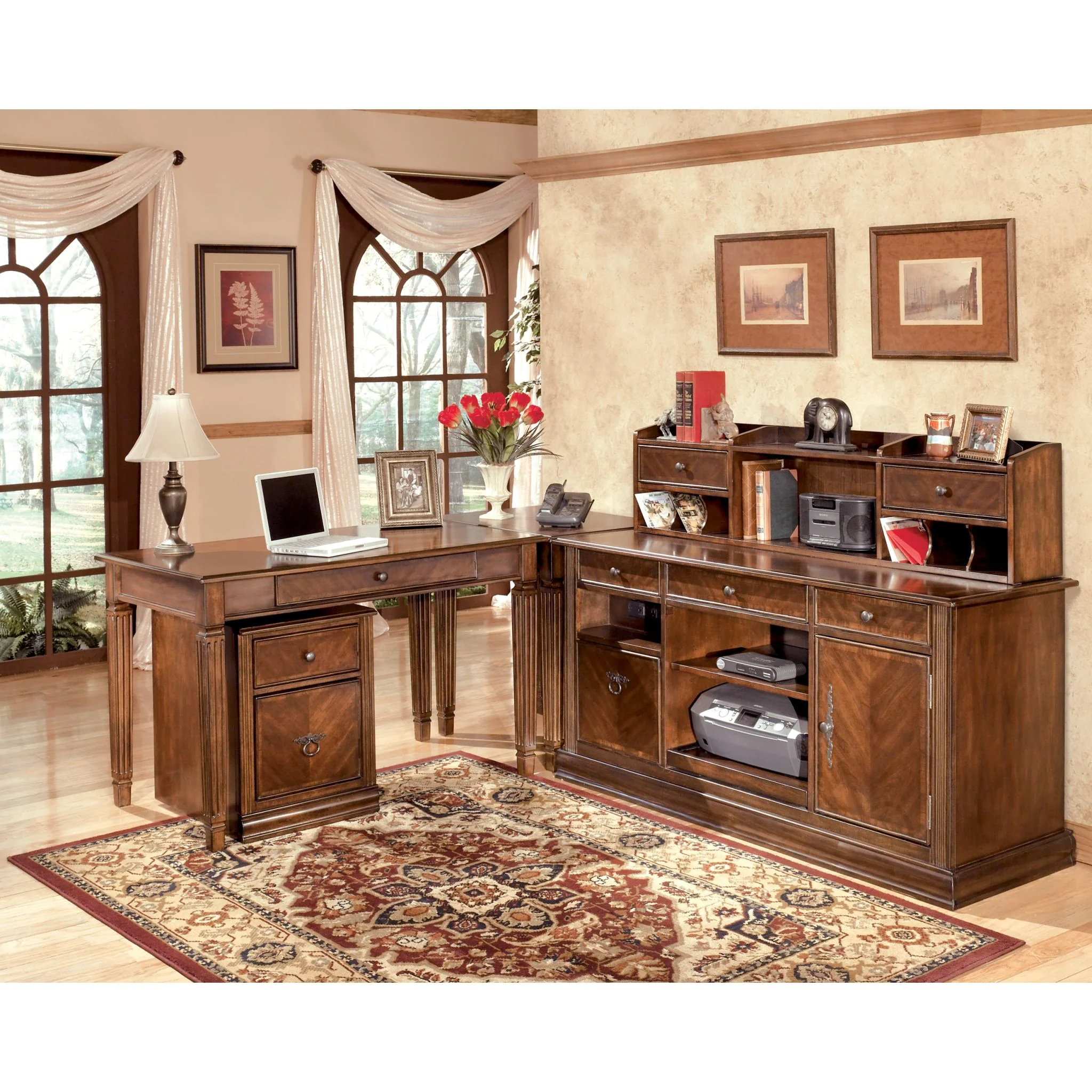 Hamlyn Two Drawer Mobile File Cabinet - Image 4