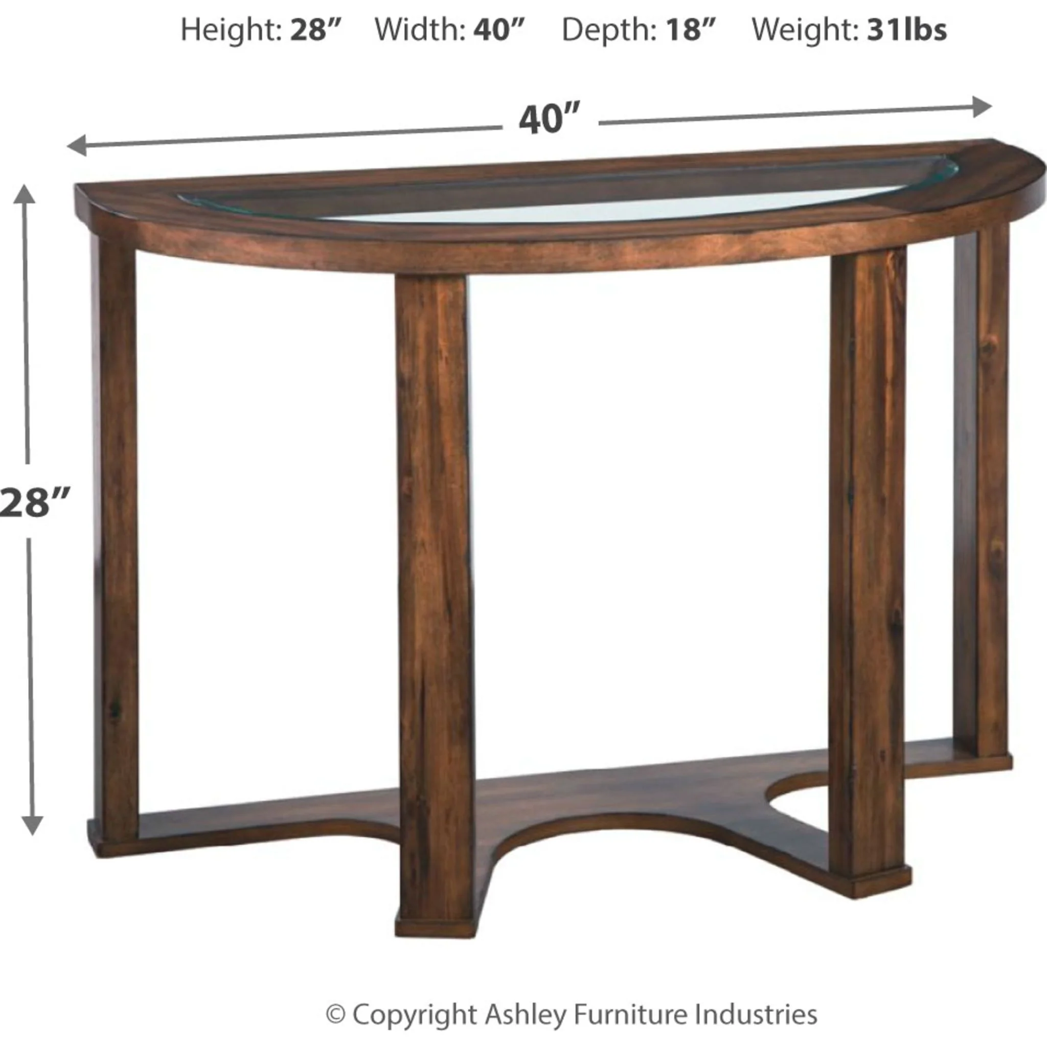 Hannery Sofa Table - Image 4