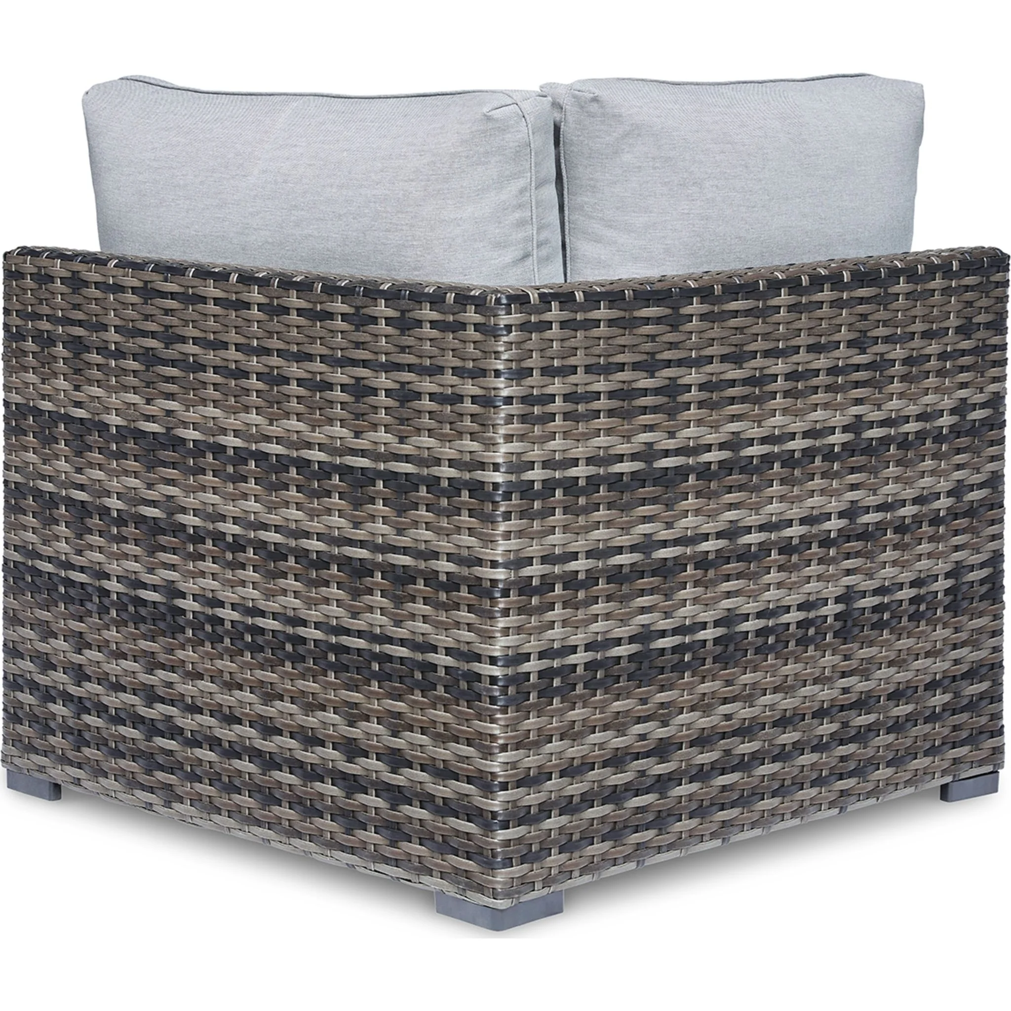 Harbor Court Outdoor Modular Corner Chair with Cushion (Set of 2) - Image 4