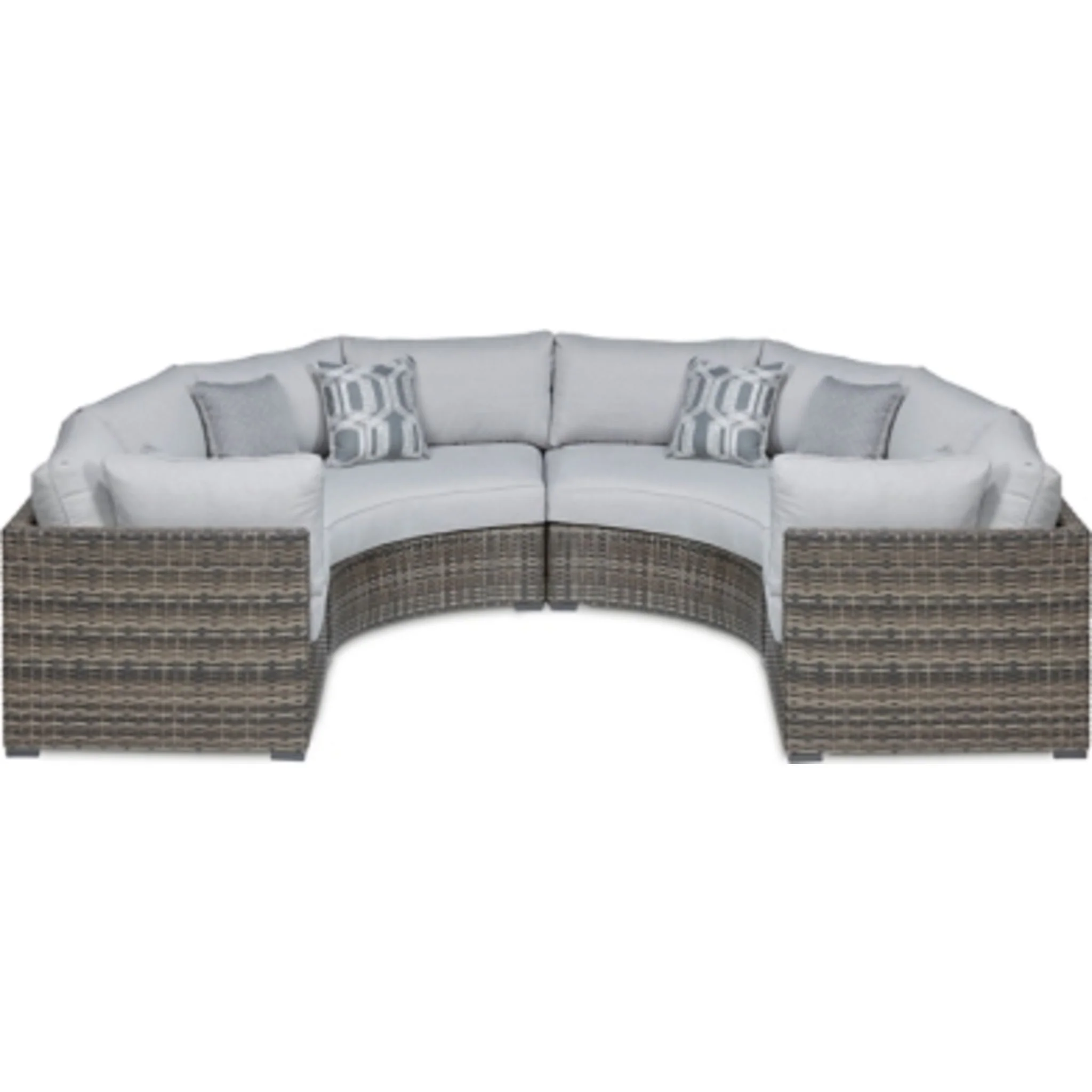 Harbor Court 3 Piece Outdoor Modular Sectional - Image 6