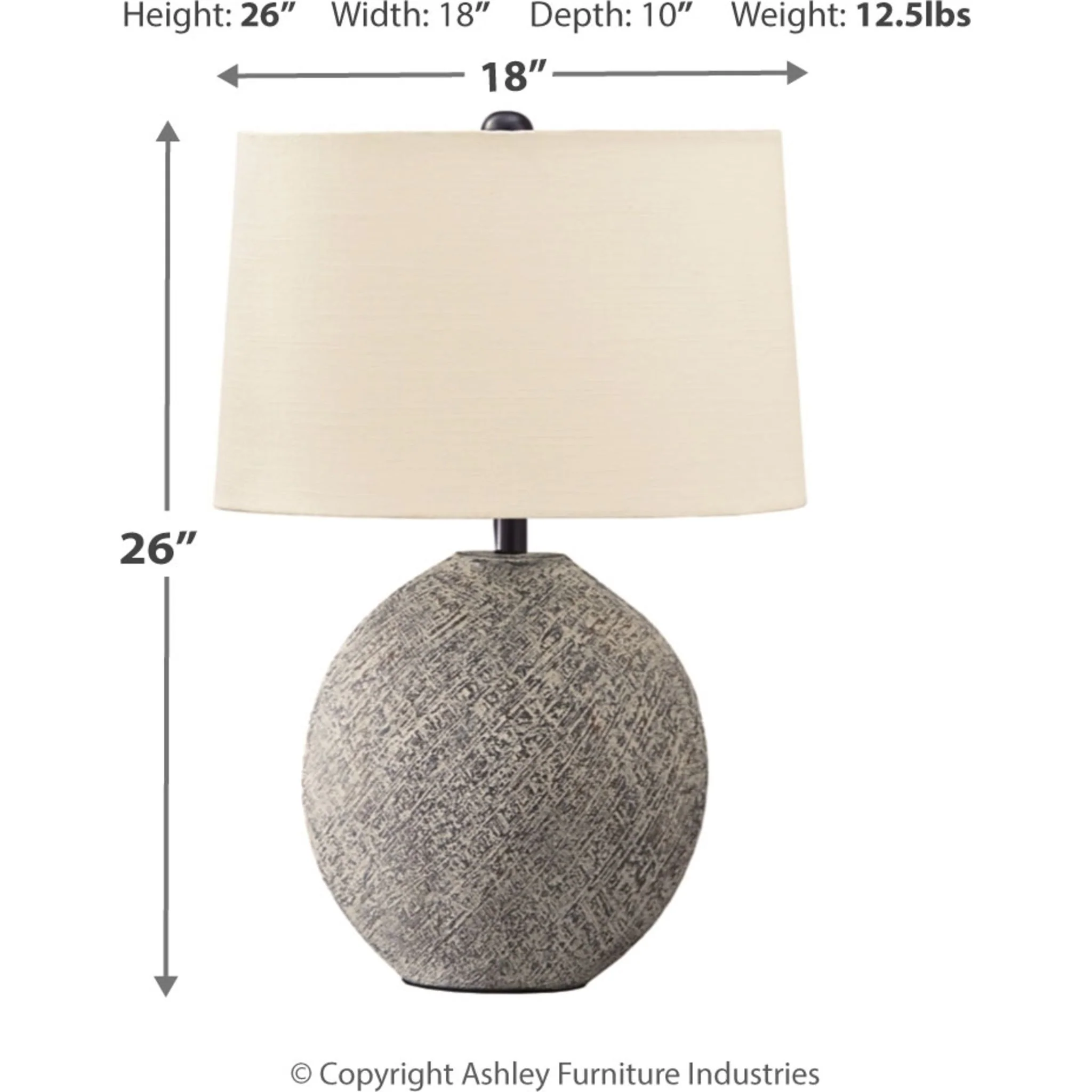Harif Table Lamp (Single) - Image 3