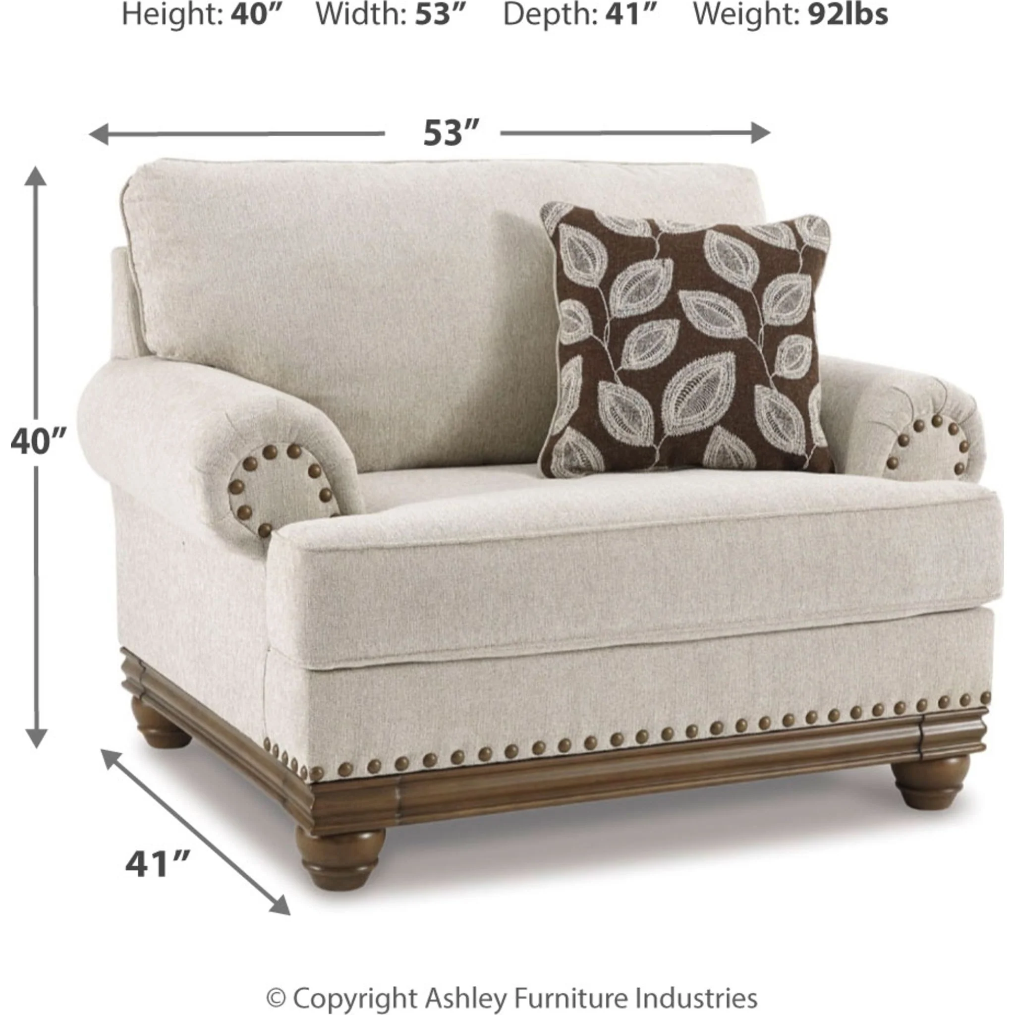 Harleson Chair & a Half - Image 4
