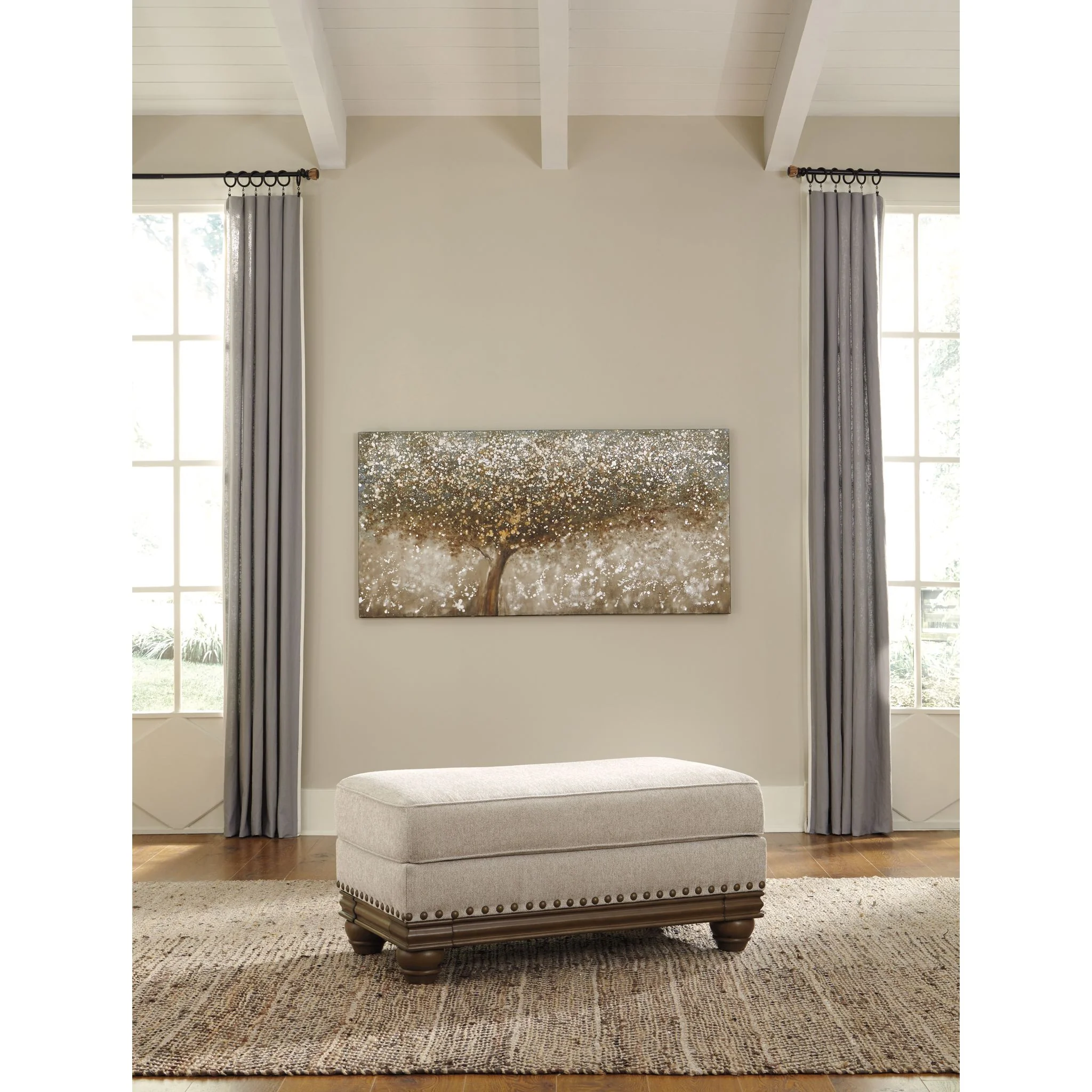 Harleson Ottoman - Image 2