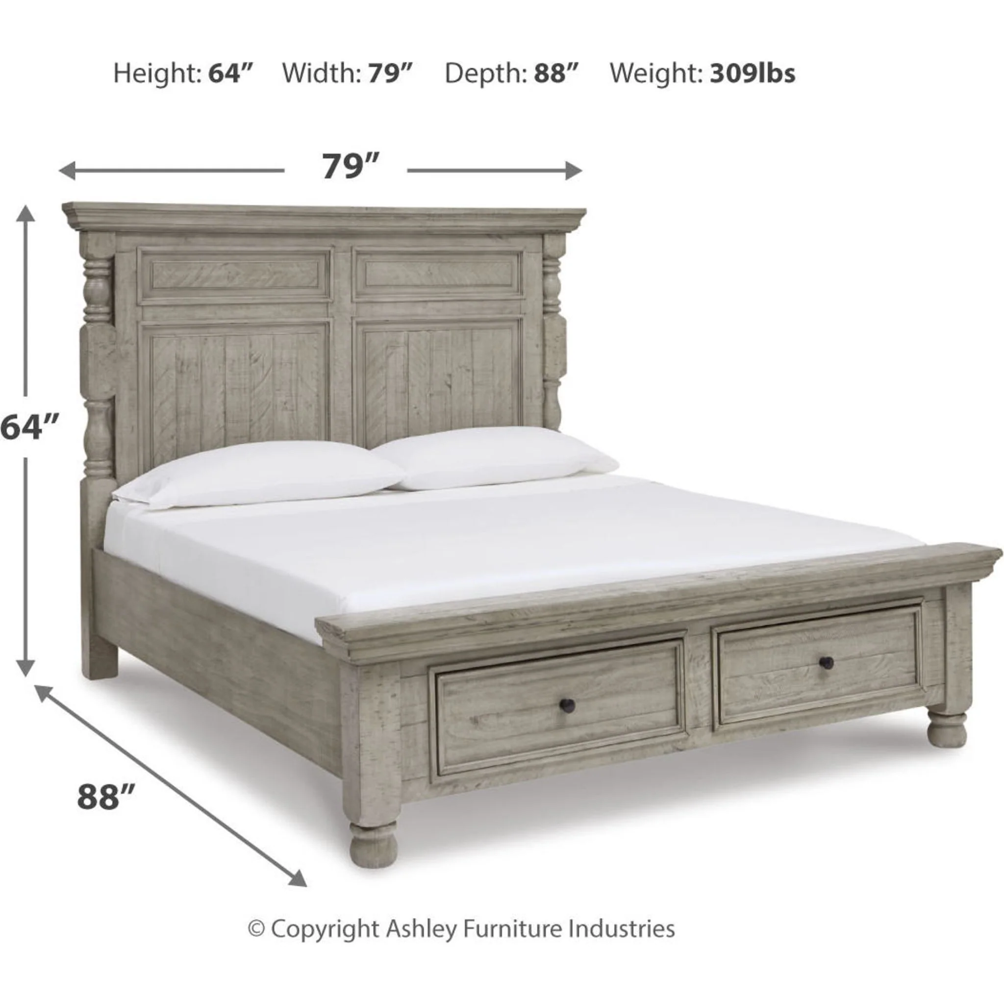 Harrastone-Exclusive 5 Piece Panel Bedroom - Image 18