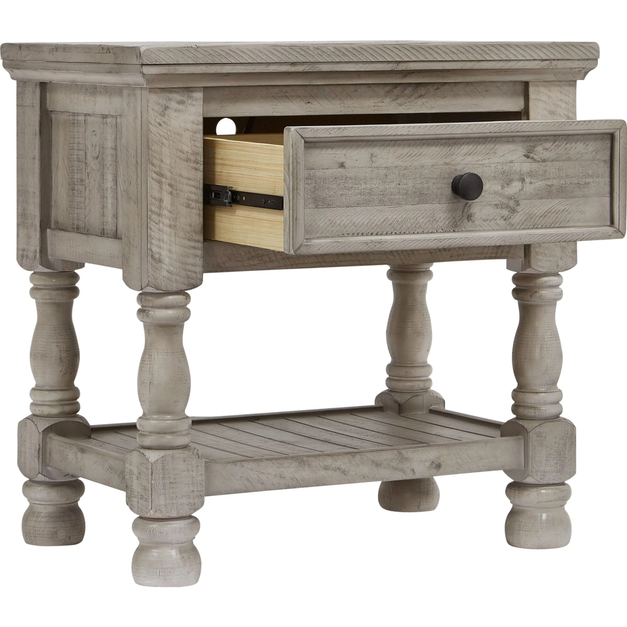 Harrastone-Exclusive One Drawer Nightstand - Image 3