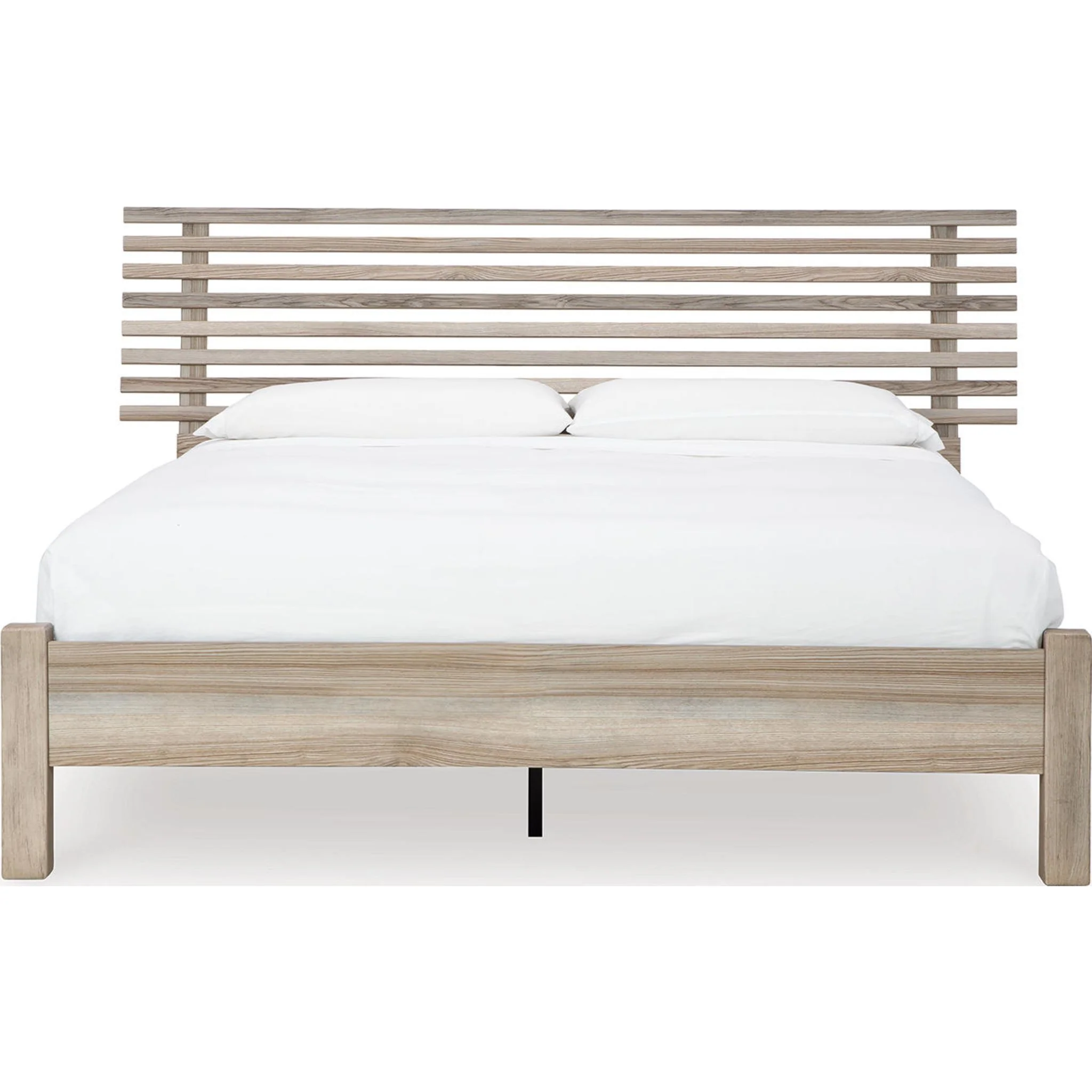 Hasbrick 5 Piece Queen Slat Panel Bedroom - Image 3