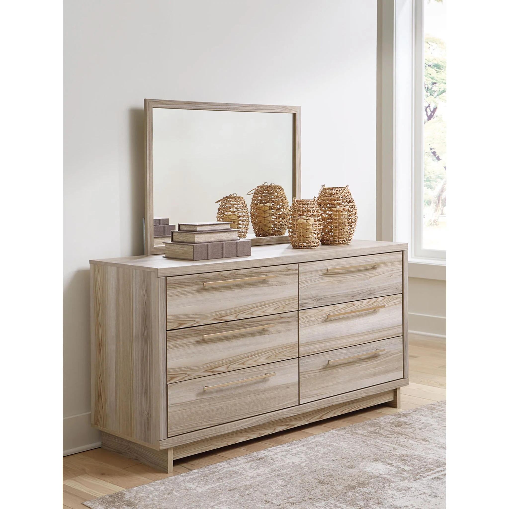 Hasbrick Dresser and Mirror - Image 2