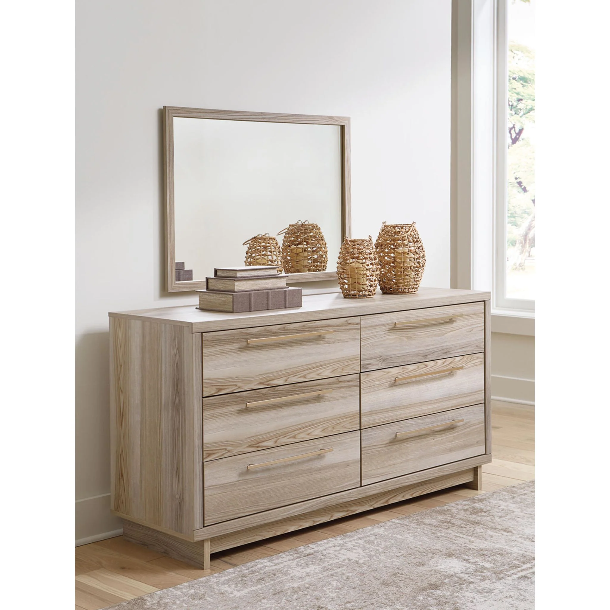 Hasbrick Dresser and Mirror - Image 3