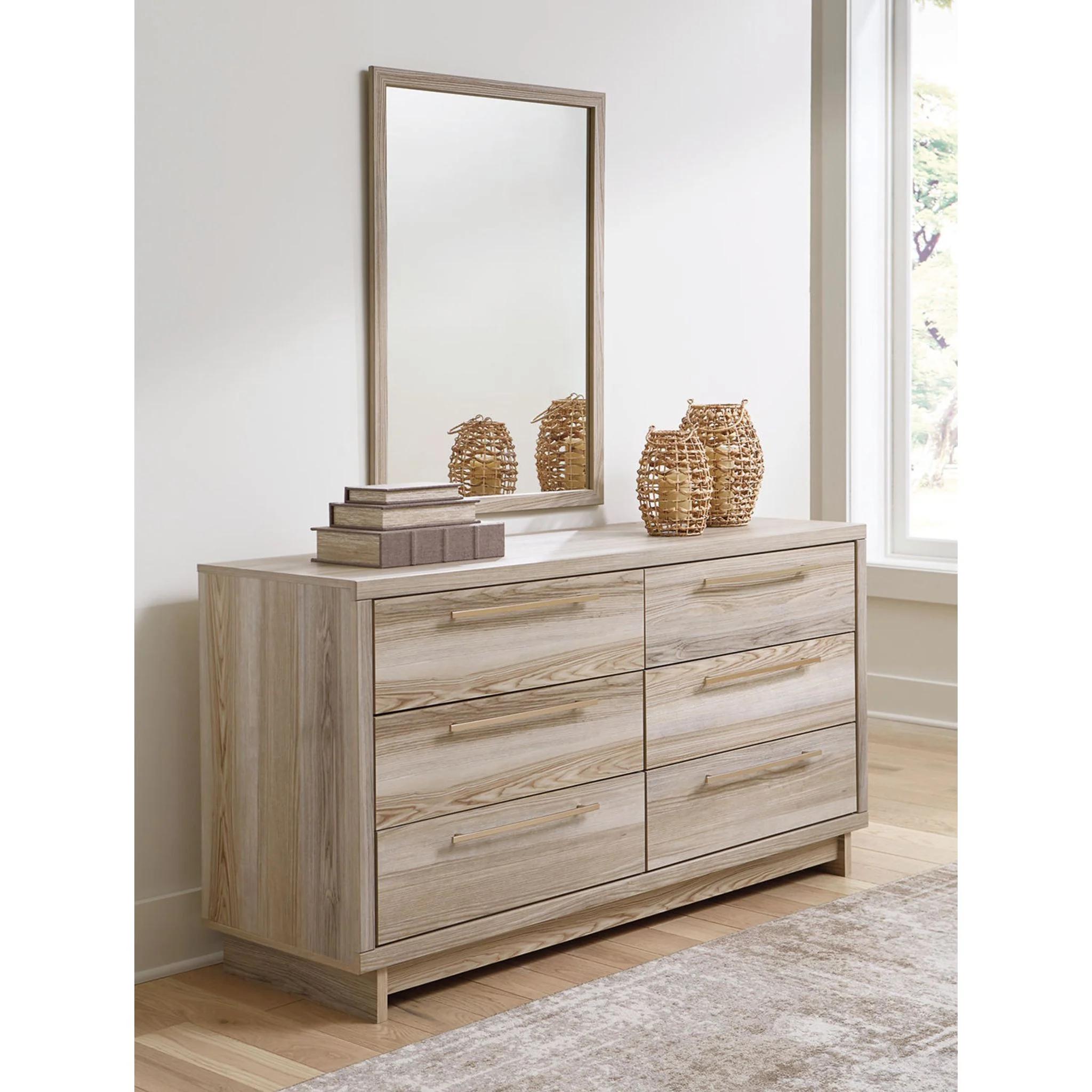 Hasbrick Dresser and Mirror - Image 5