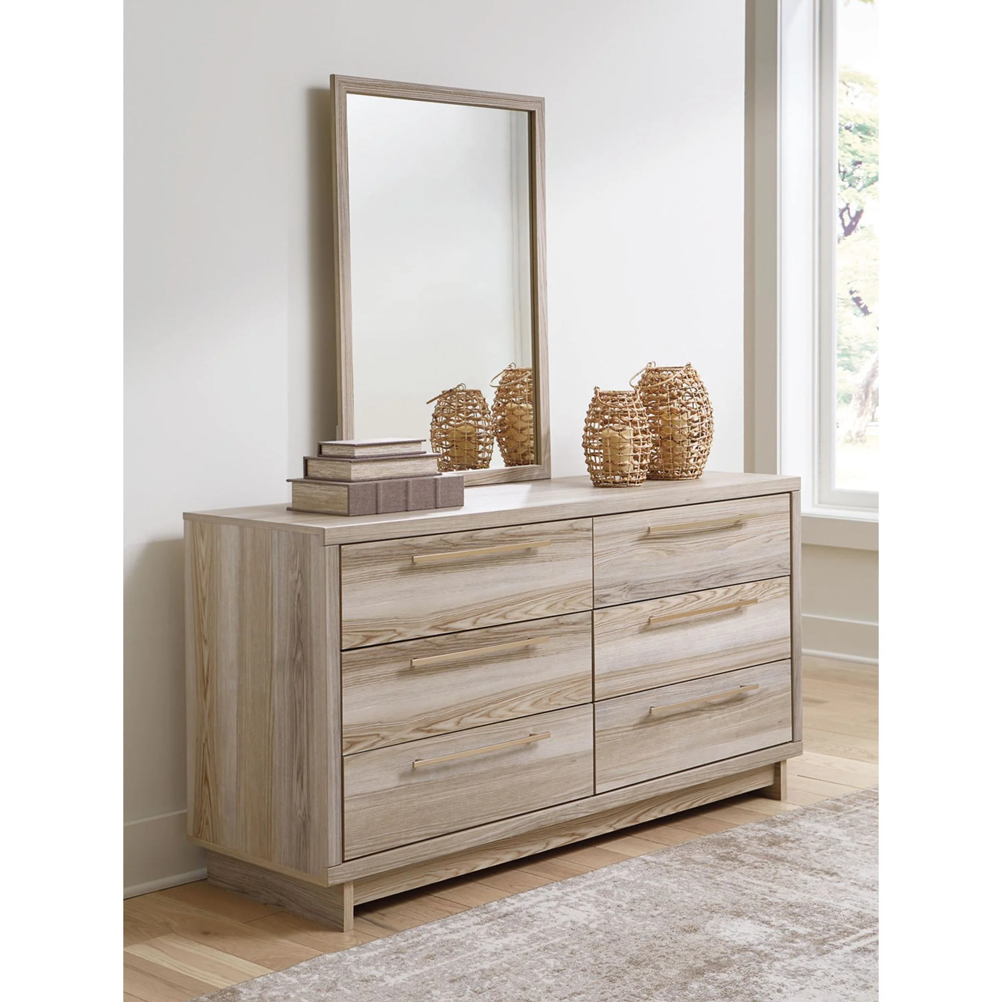 Hasbrick Dresser and Mirror - Image 6