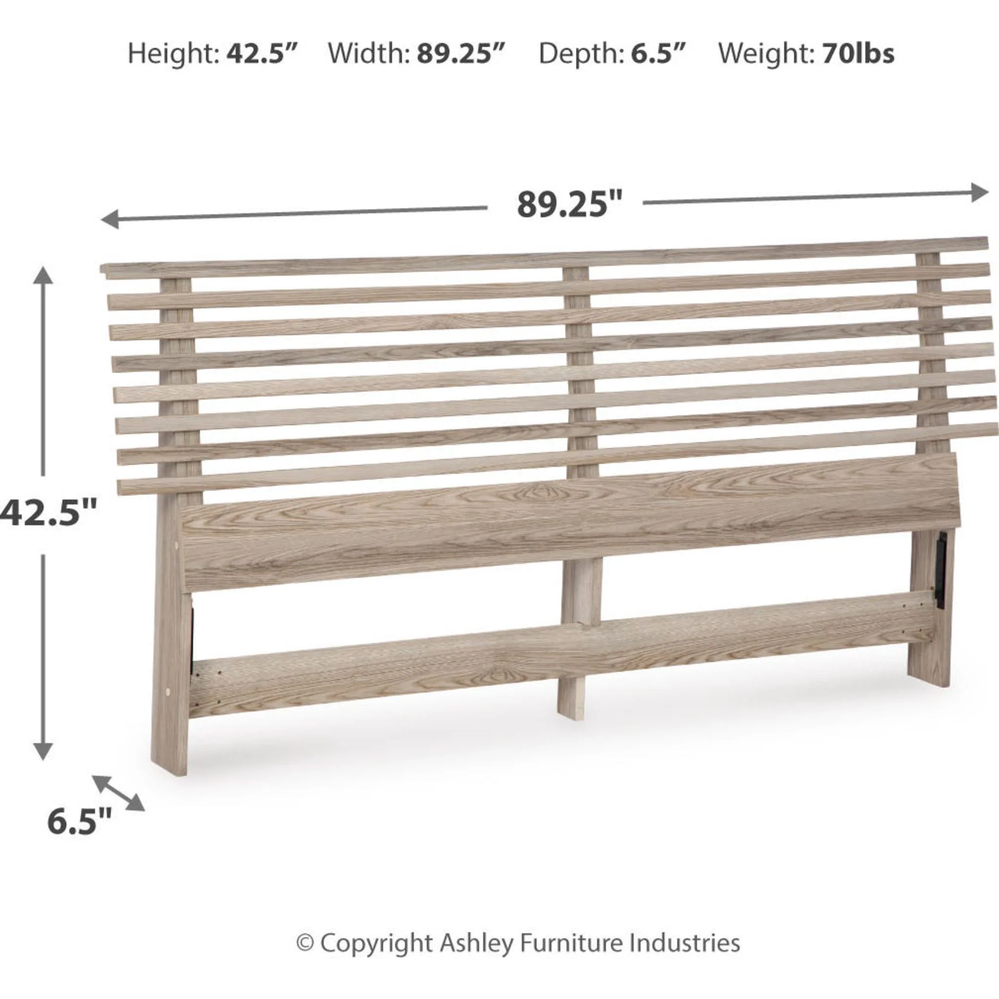 Hasbrick King Slat Headboard - Image 7