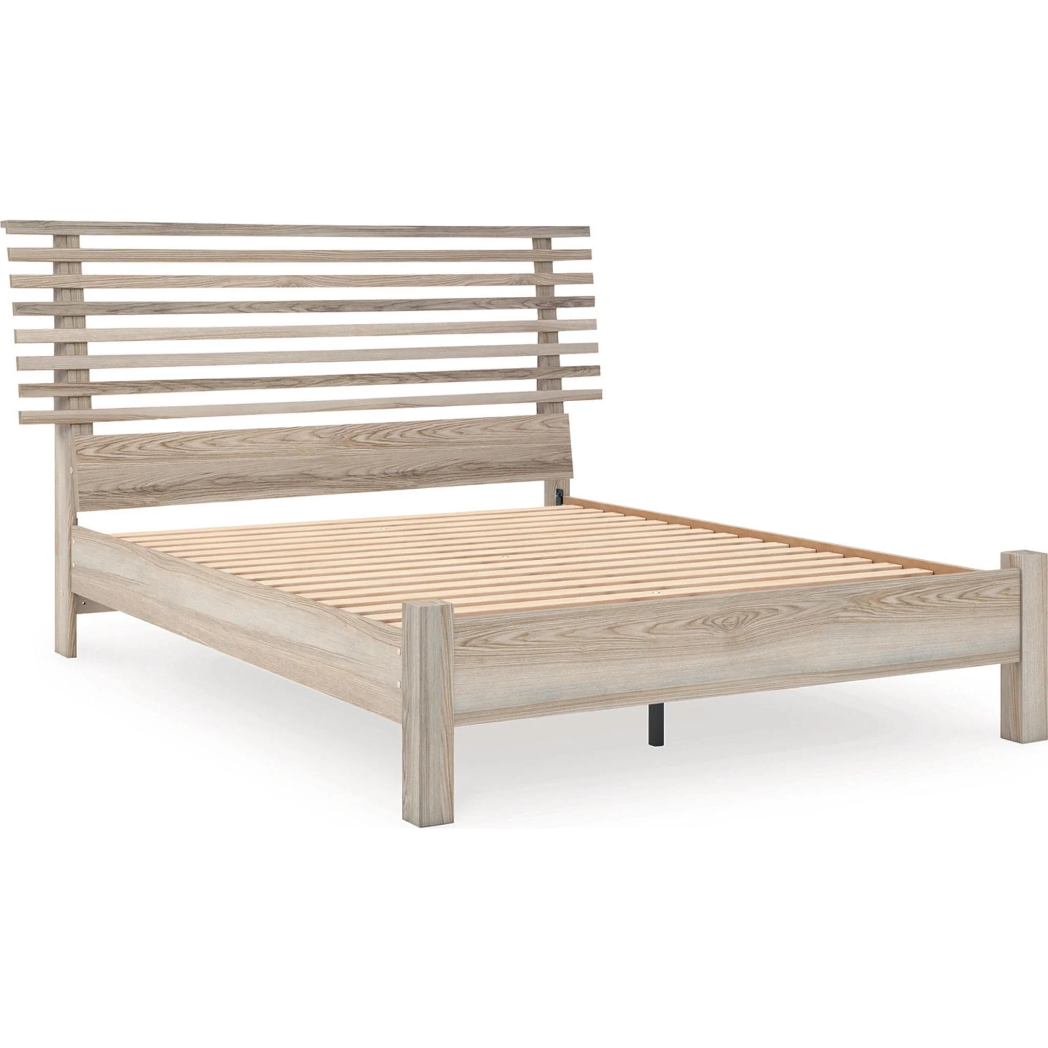Hasbrick Queen Slat Panel Bed - Image 10