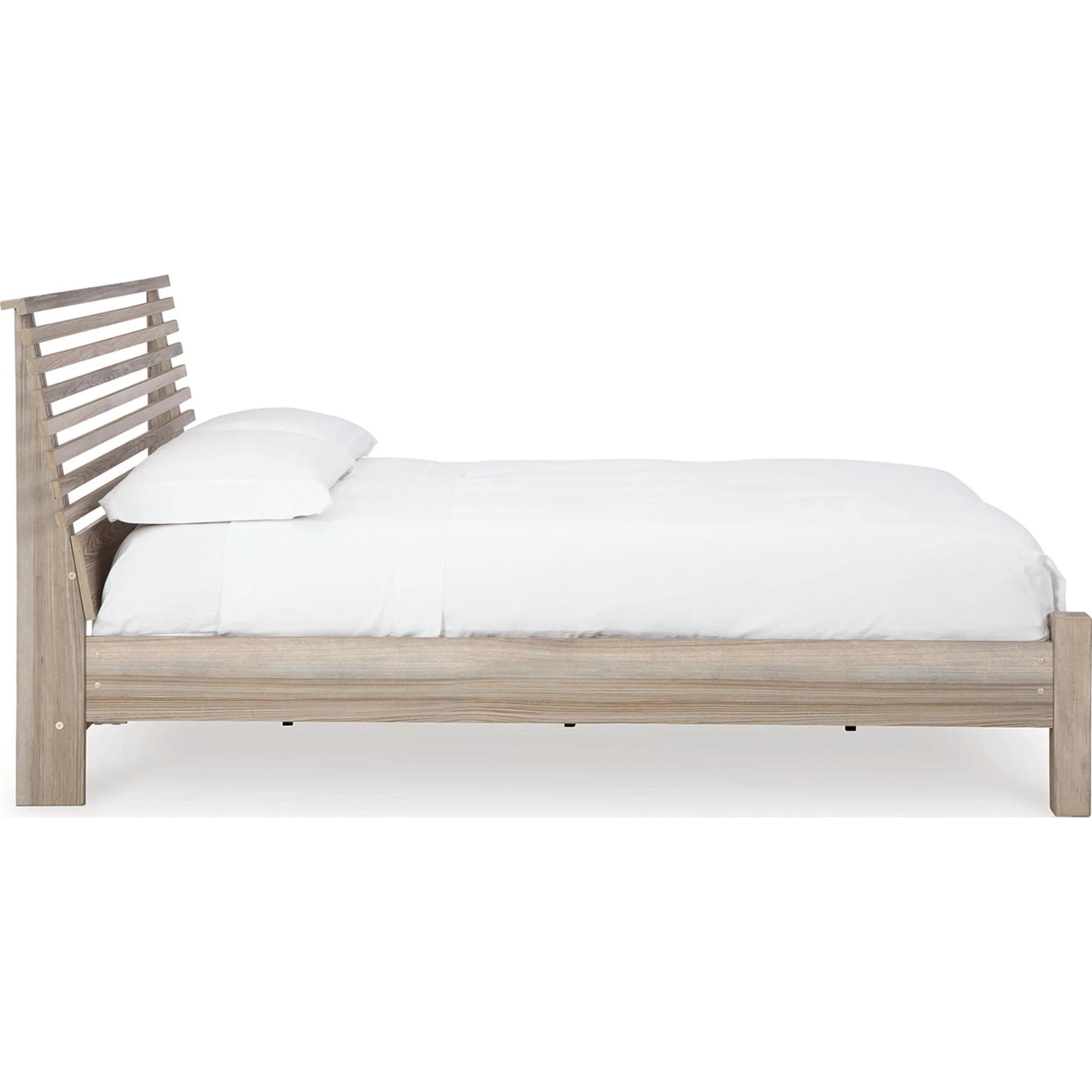 Hasbrick Queen Slat Panel Bed - Image 9