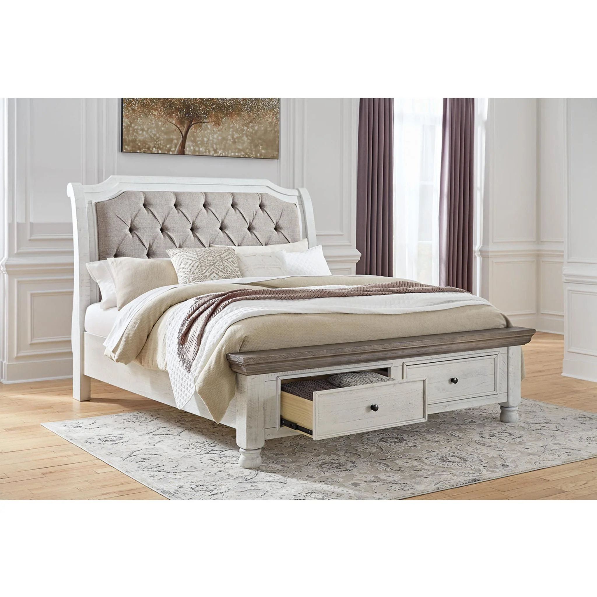 Havalance-Exclusive Sleigh Storage Bed - Image 13