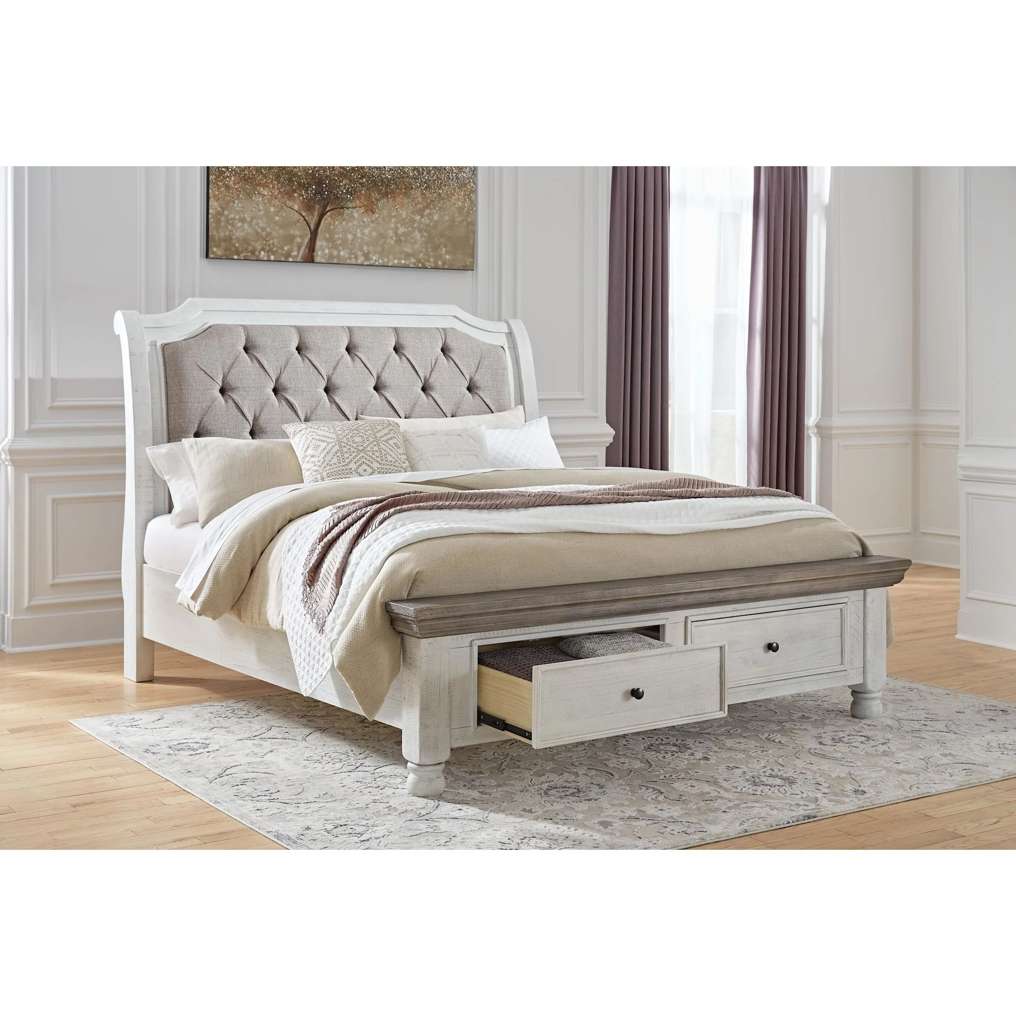 Havalance-Exclusive Sleigh Storage Bed - Image 21