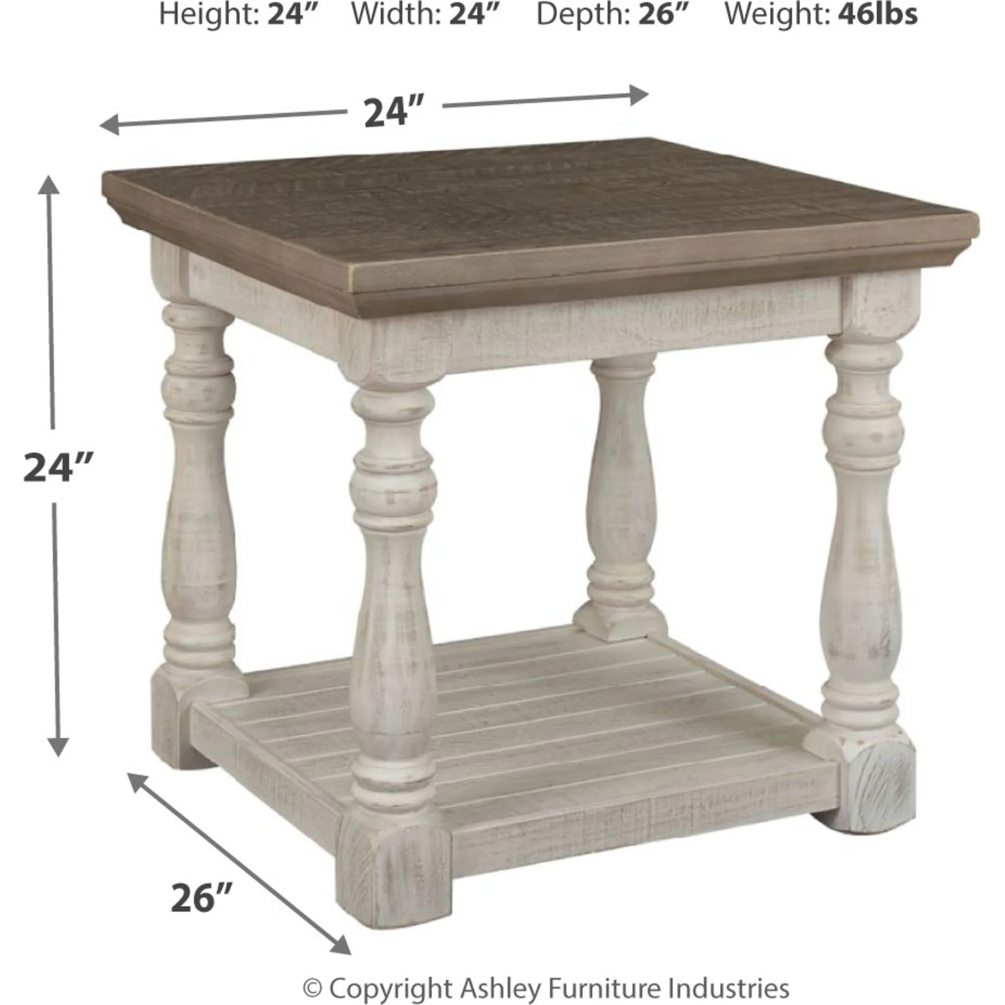 Havalance Rectangle End Table - Image 4