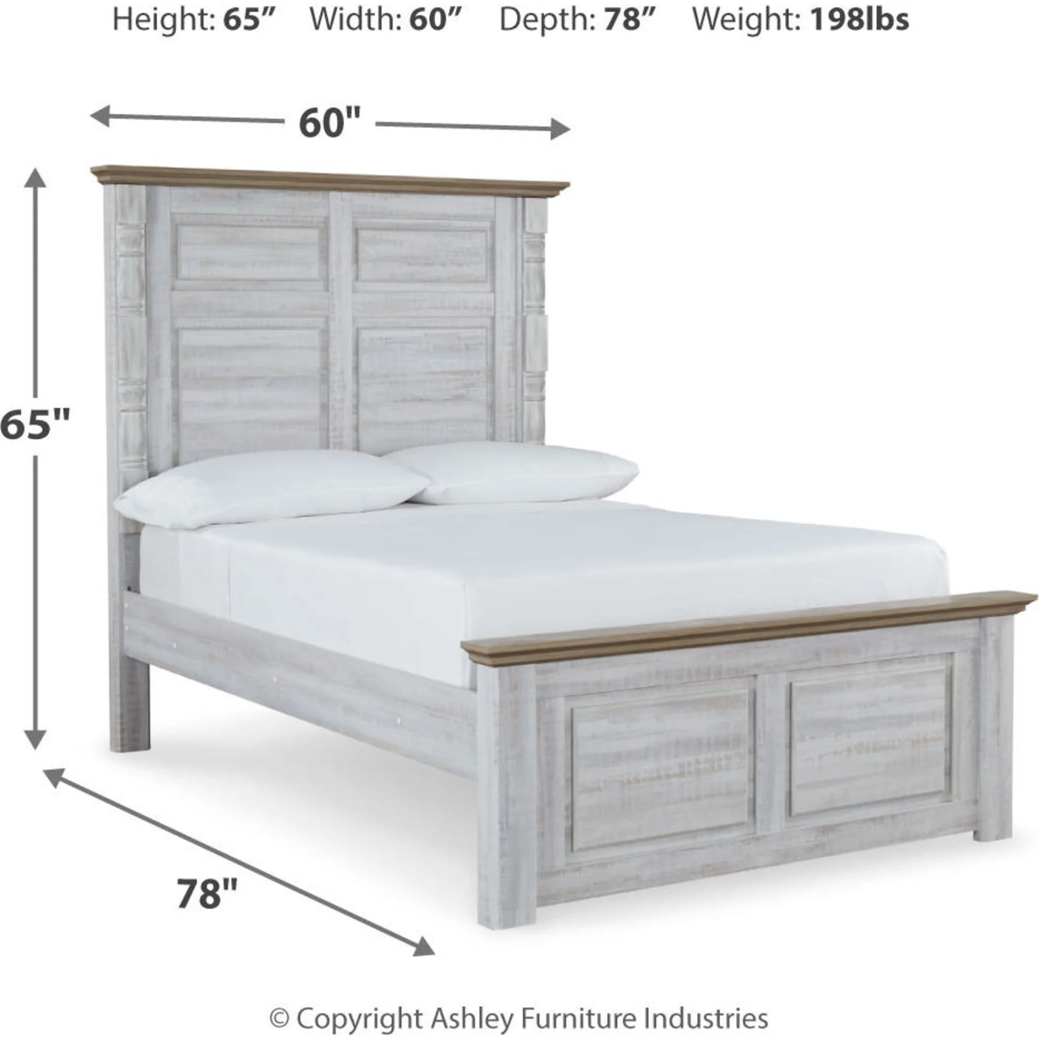 Haven Bay 5 Piece Full Panel Bed w/(2) Underbed Storage - Image 5