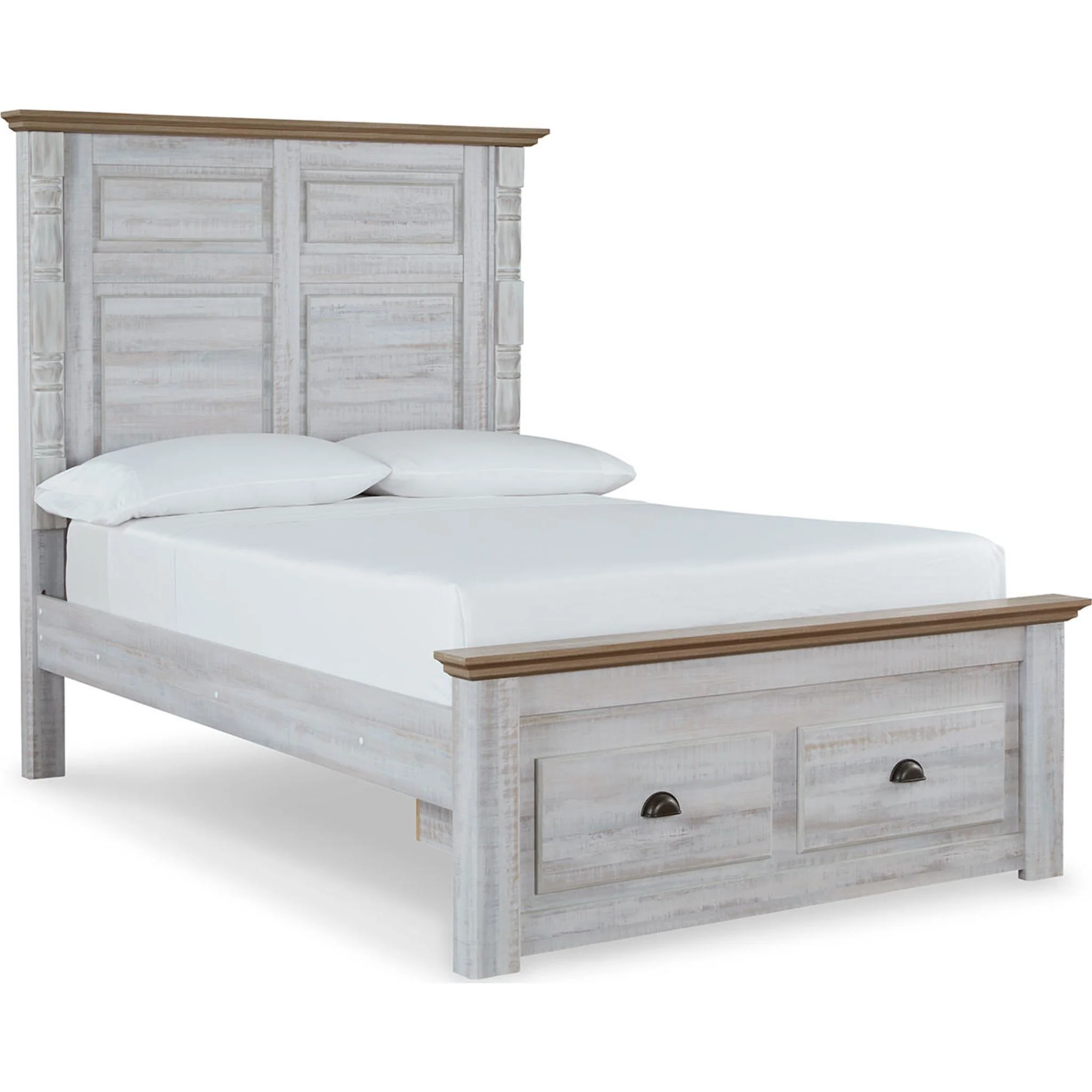 Haven Bay 5 Piece Full Panel Bed w/(2) Underbed Storage - Image 4