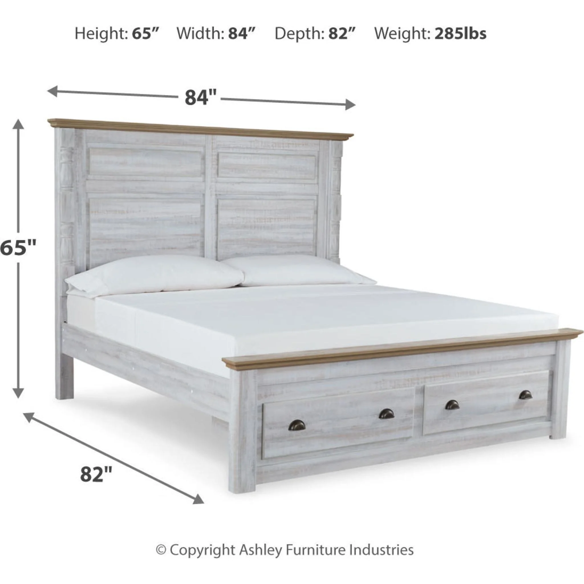 Haven Bay 5 Piece Queen Panel Bedroom - Image 6