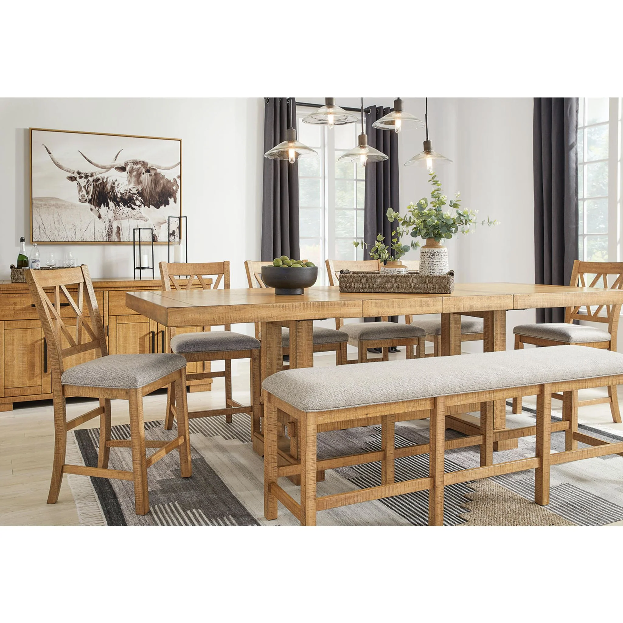 Havonplane Counter Height Extension Table - Image 7