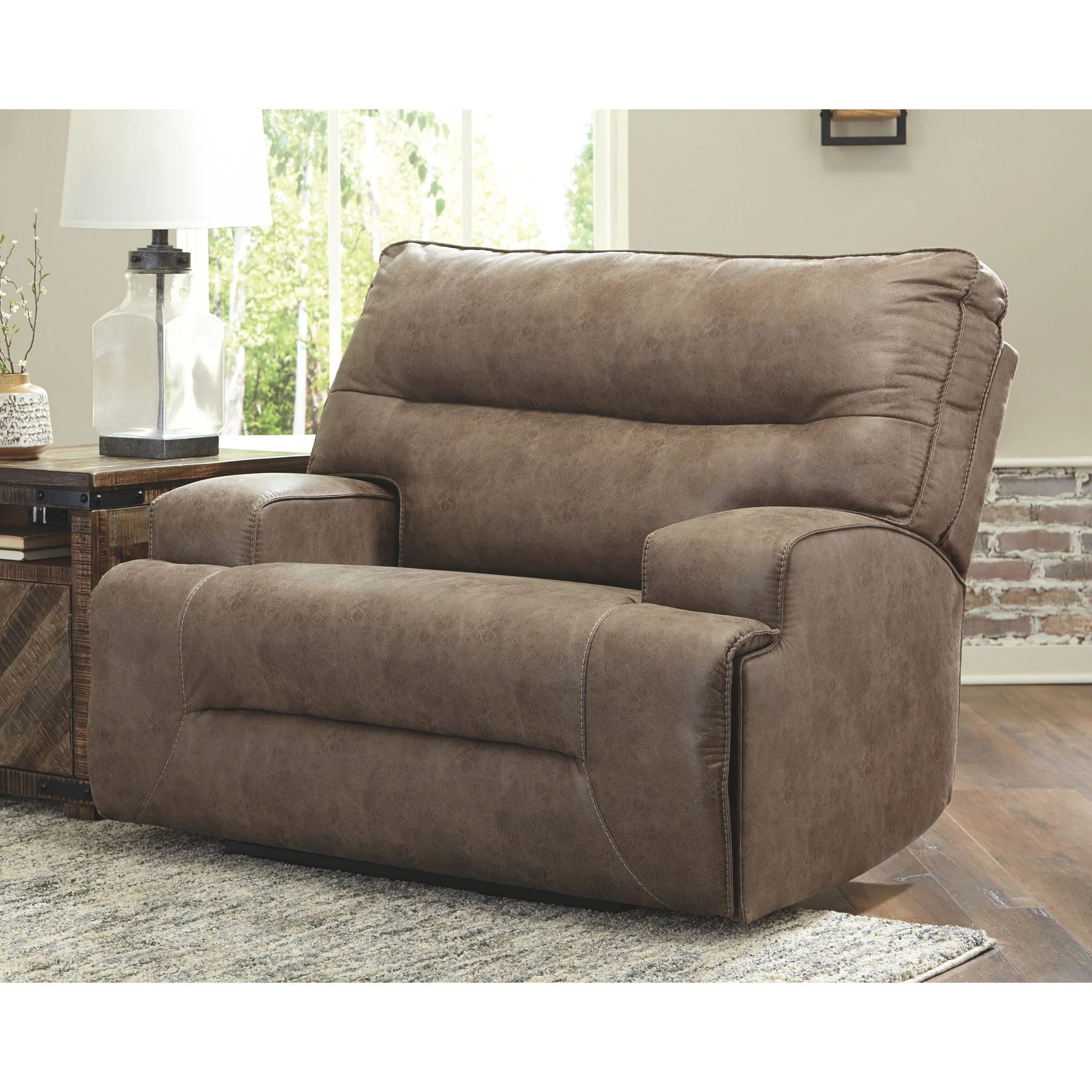 Hazenburg-Exclusive Zero Wall Wide Seat Recliner - Image 2