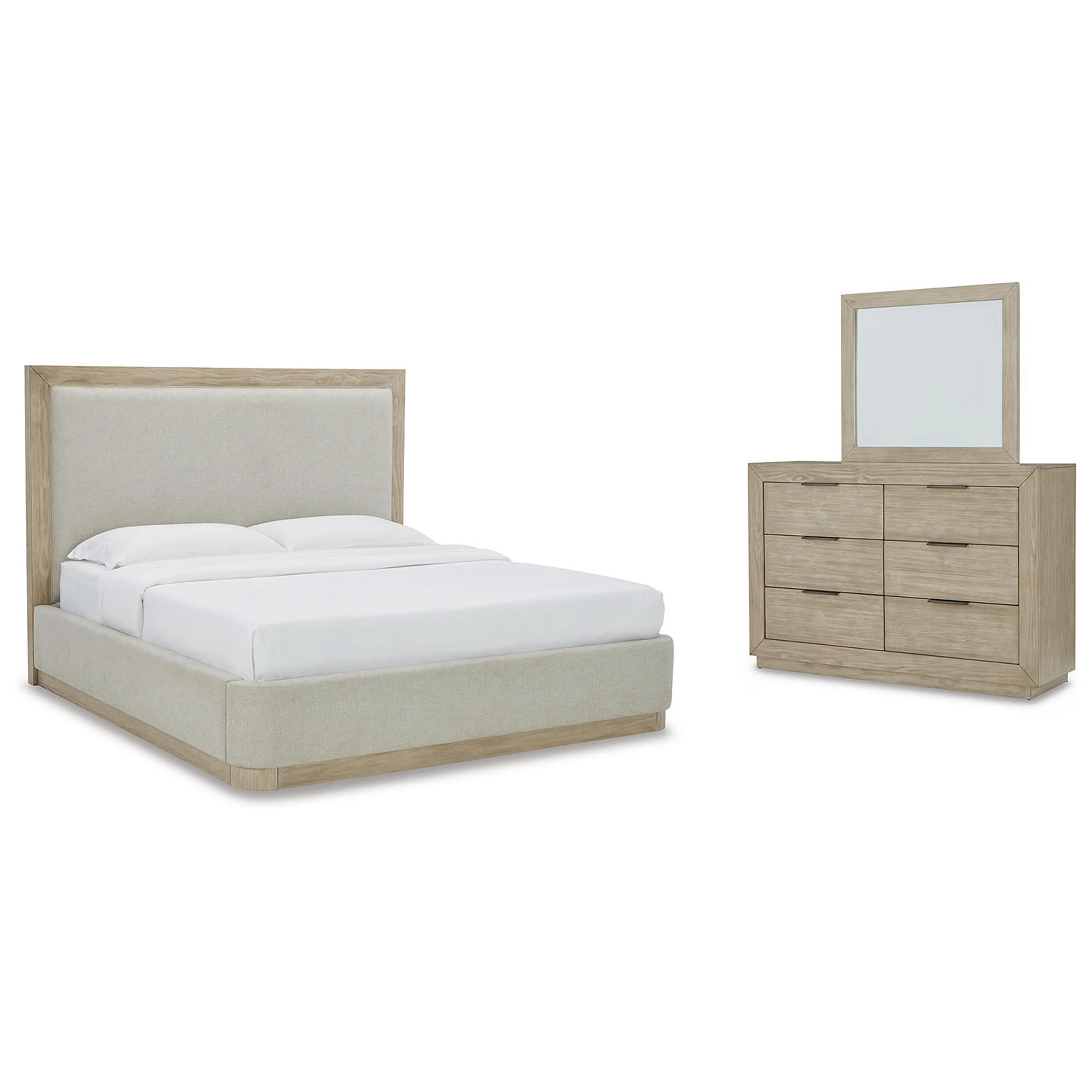 Hennington-Exclusive 5 Piece Panel Bedroom - Image 14