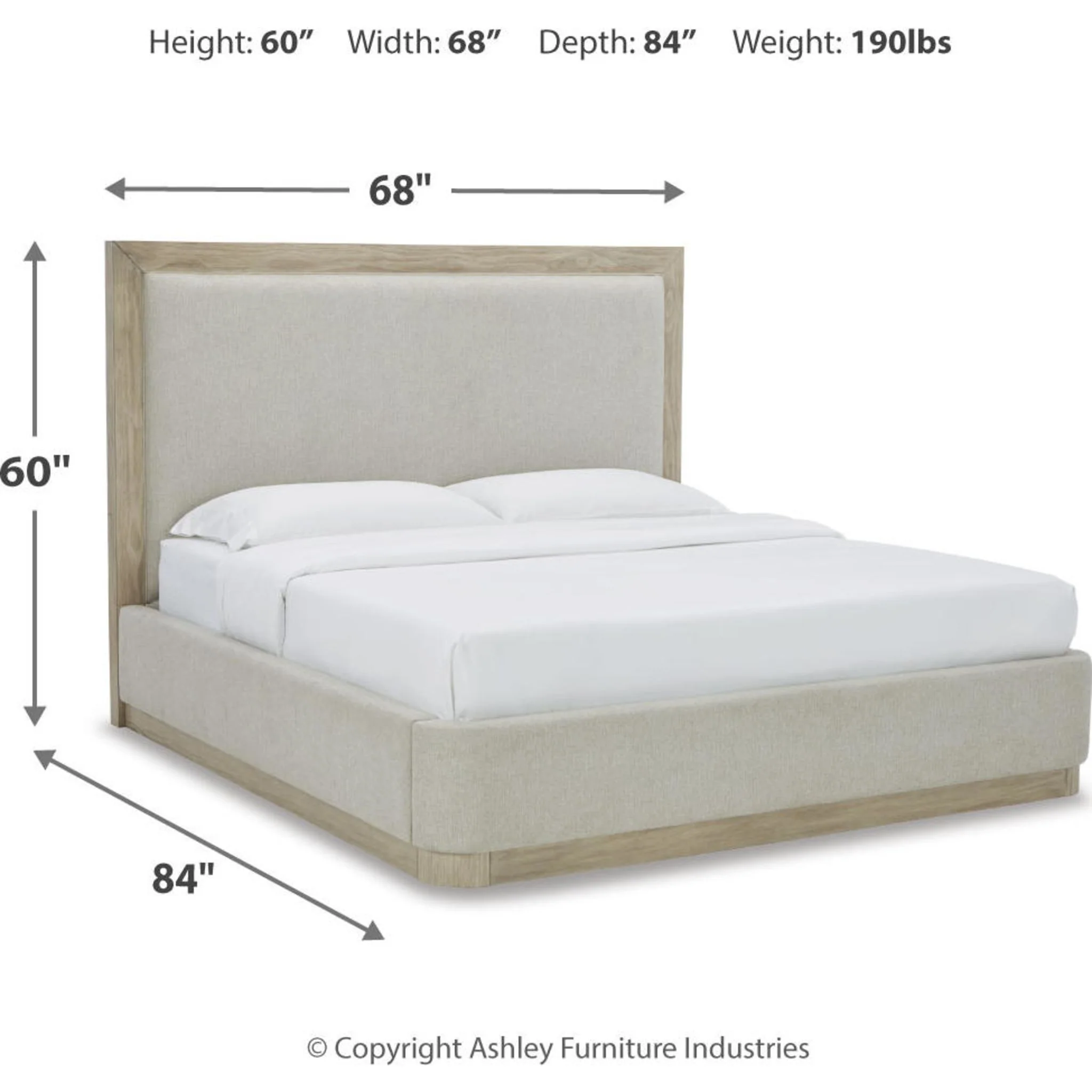 Hennington-Exclusive 5 Piece Panel Bedroom - Image 4