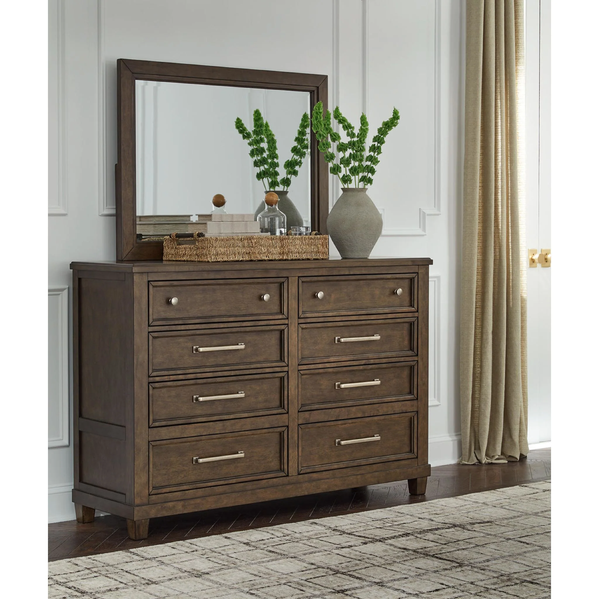 Hillcott-Exclusive 5 Piece Upholstered Bedroom - Image 11
