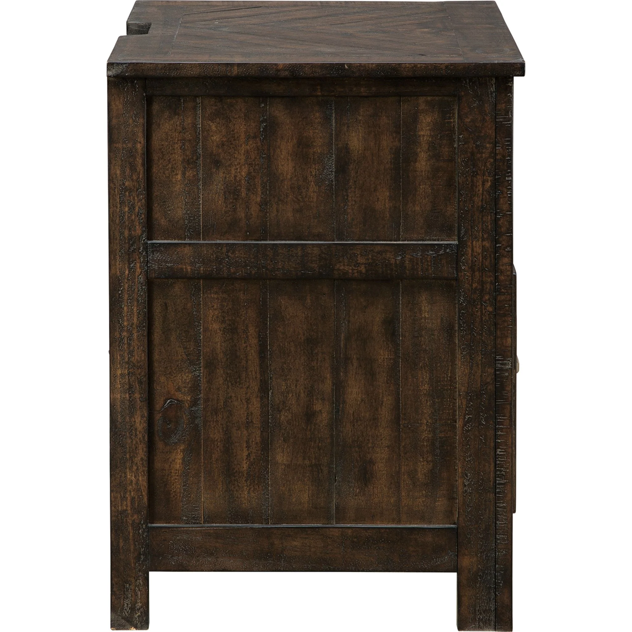 Hillcott- EXCLUSIVE Two Drawer Nightstand - Image 5