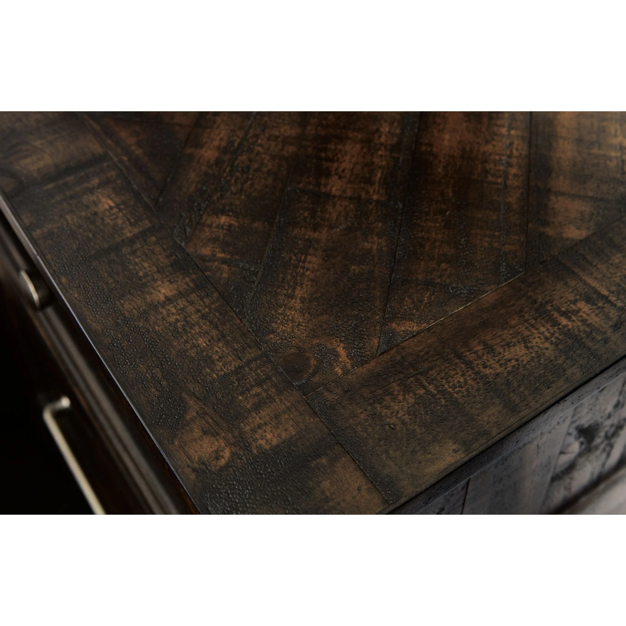 Hillcott- EXCLUSIVE Two Drawer Nightstand - Image 8