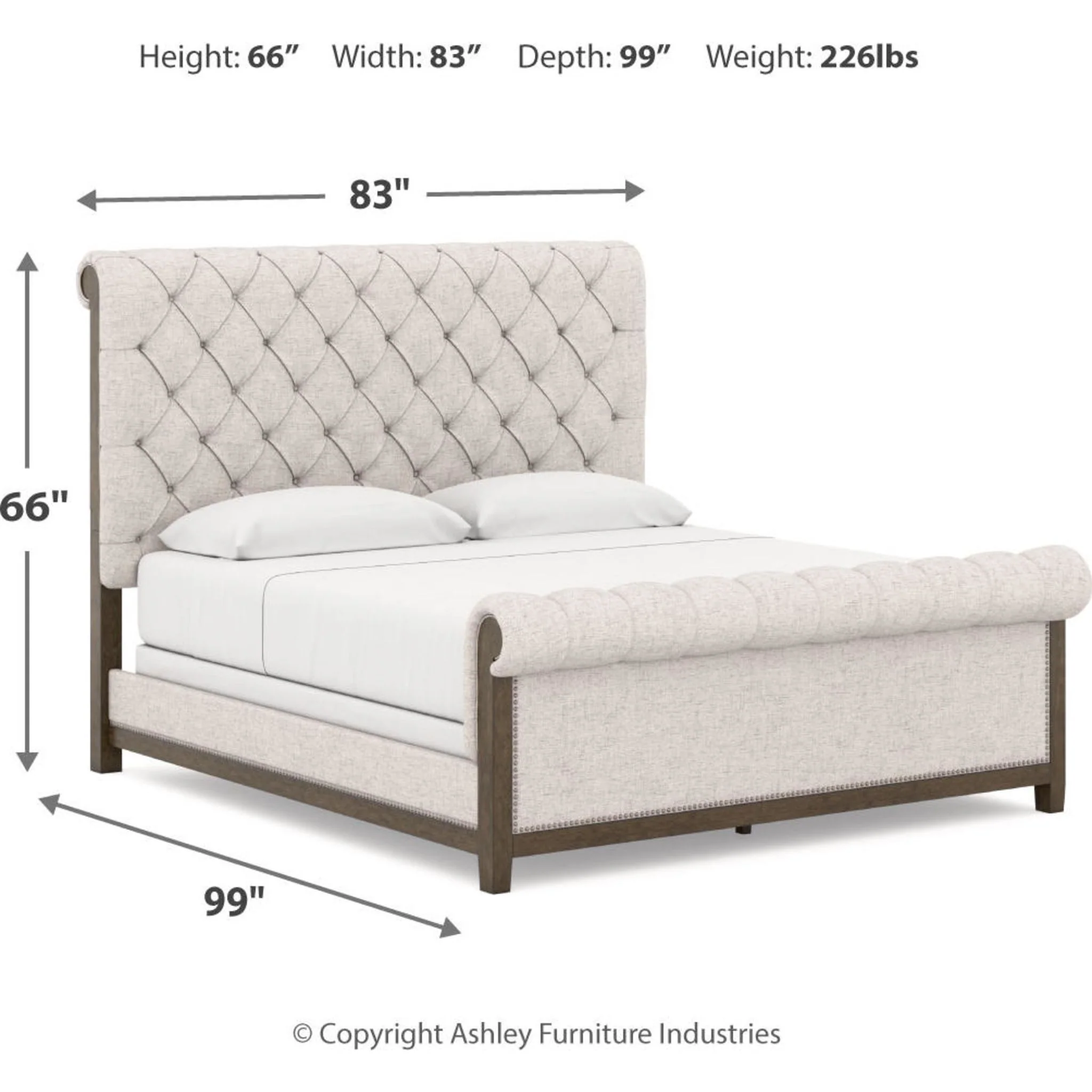 Hillcott-Exclusive Upholstered Bed - Image 19