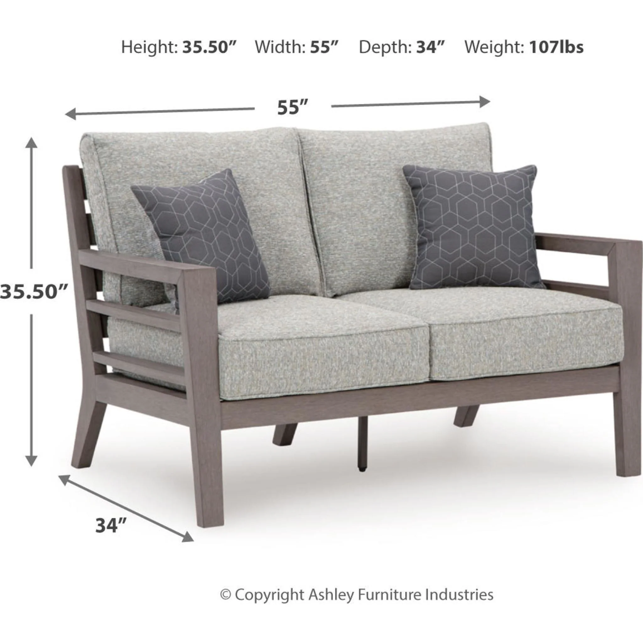 Hillside Barn 3 Piece Outdoor Seating - Image 13