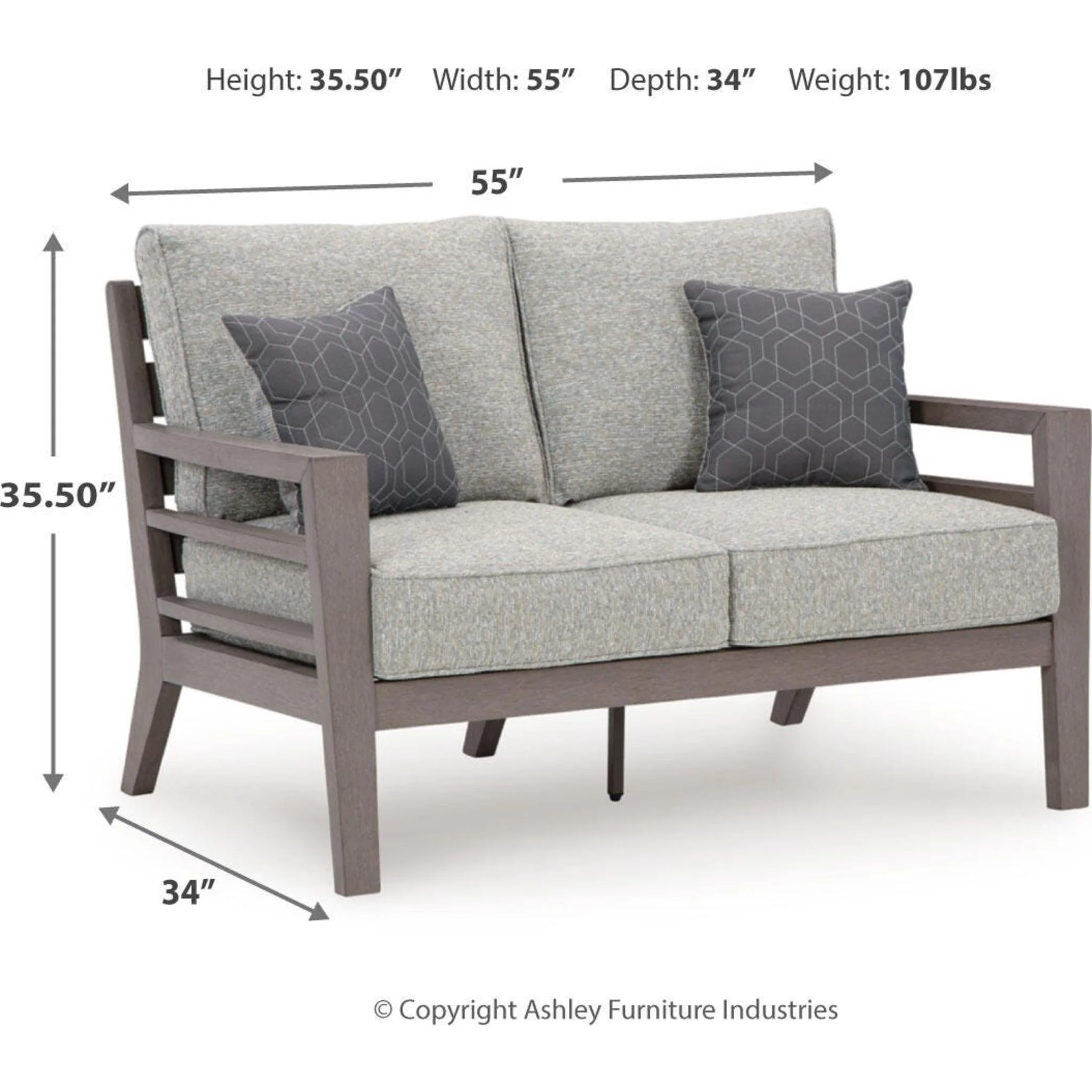 Hillside Barn 4 Piece Outdoor Seating - Image 39