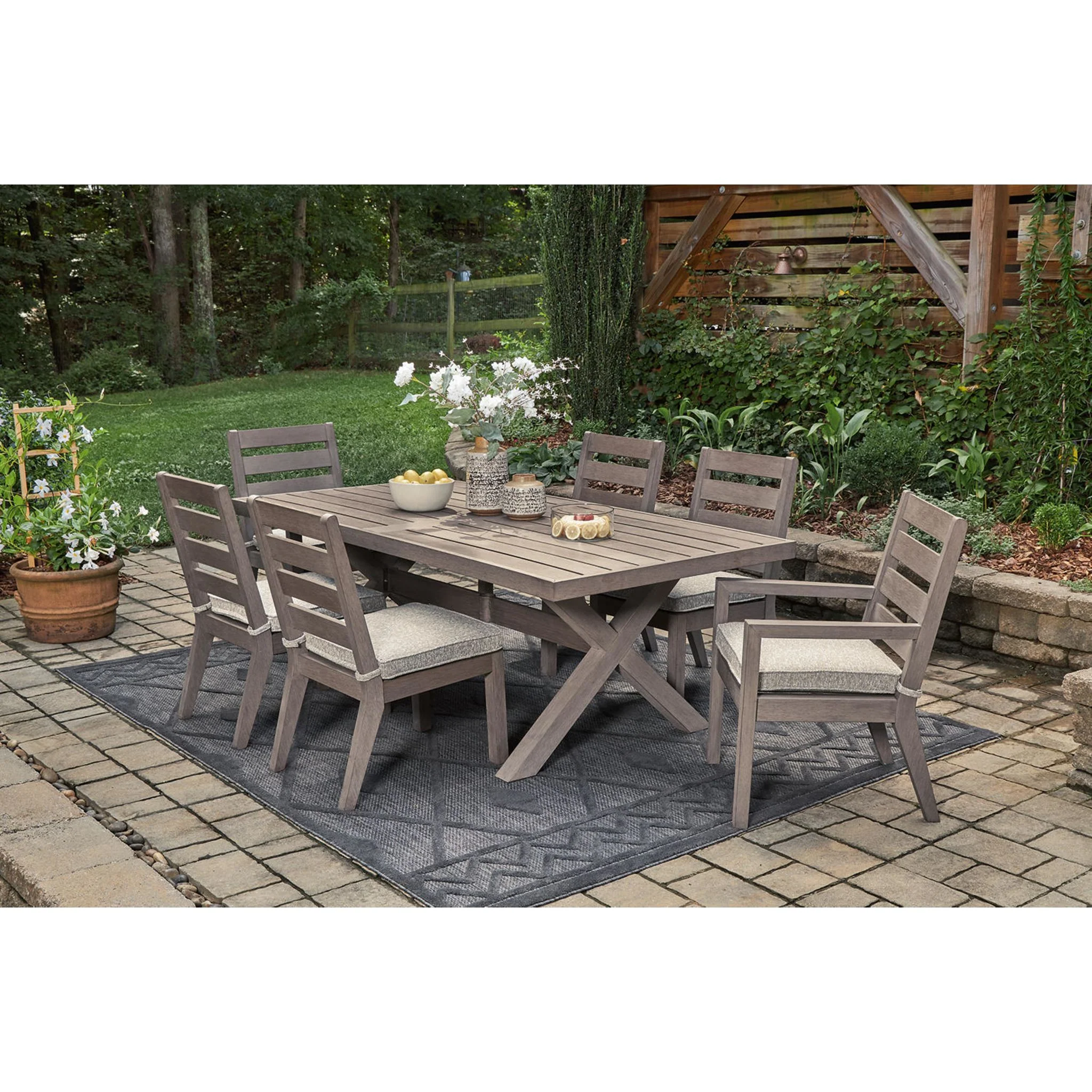 Hillside Barn 7 Piece Outdoor Dining Set - Image 5