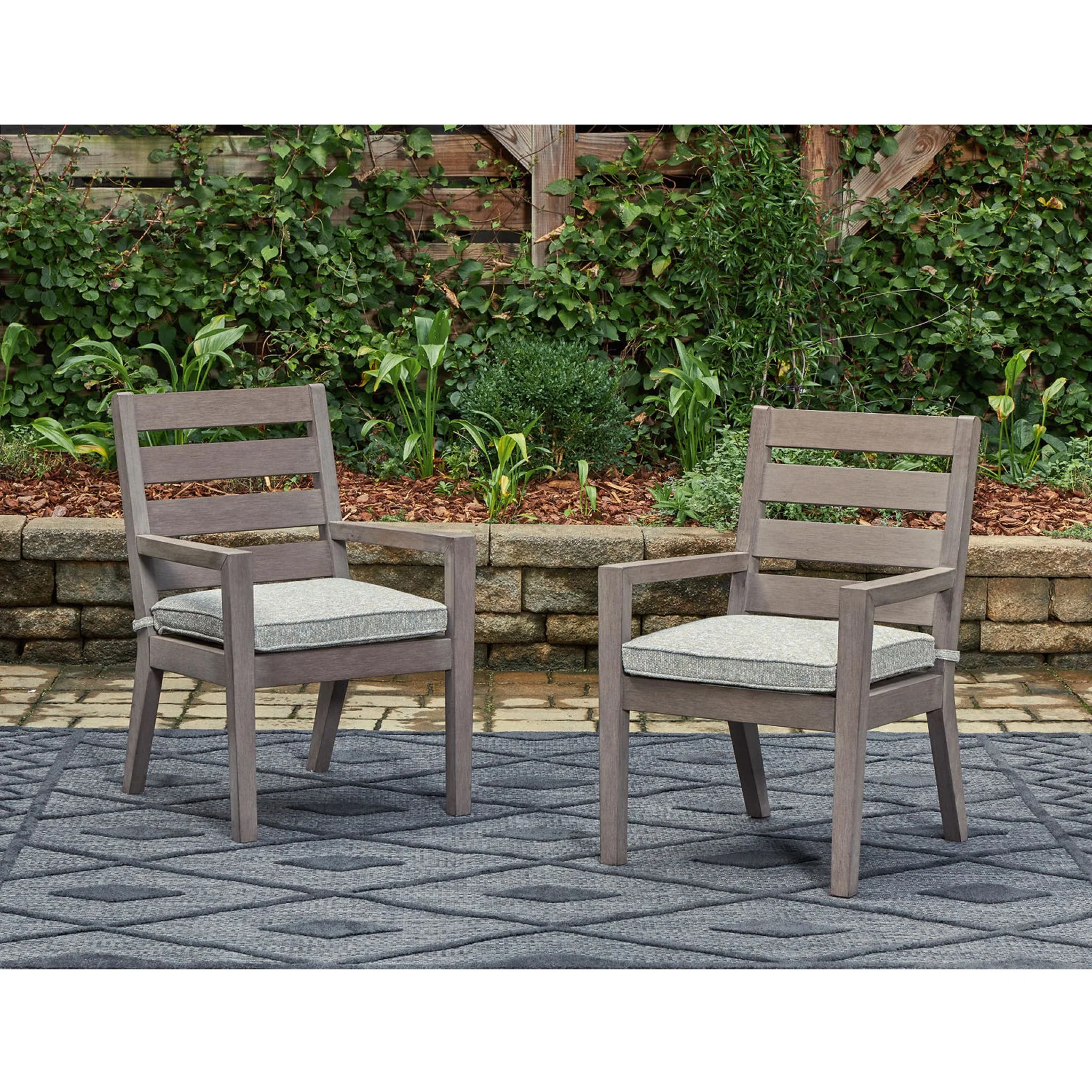 Hillside Barn Outdoor Dining Arm Chair (Set of 2) - Image 2