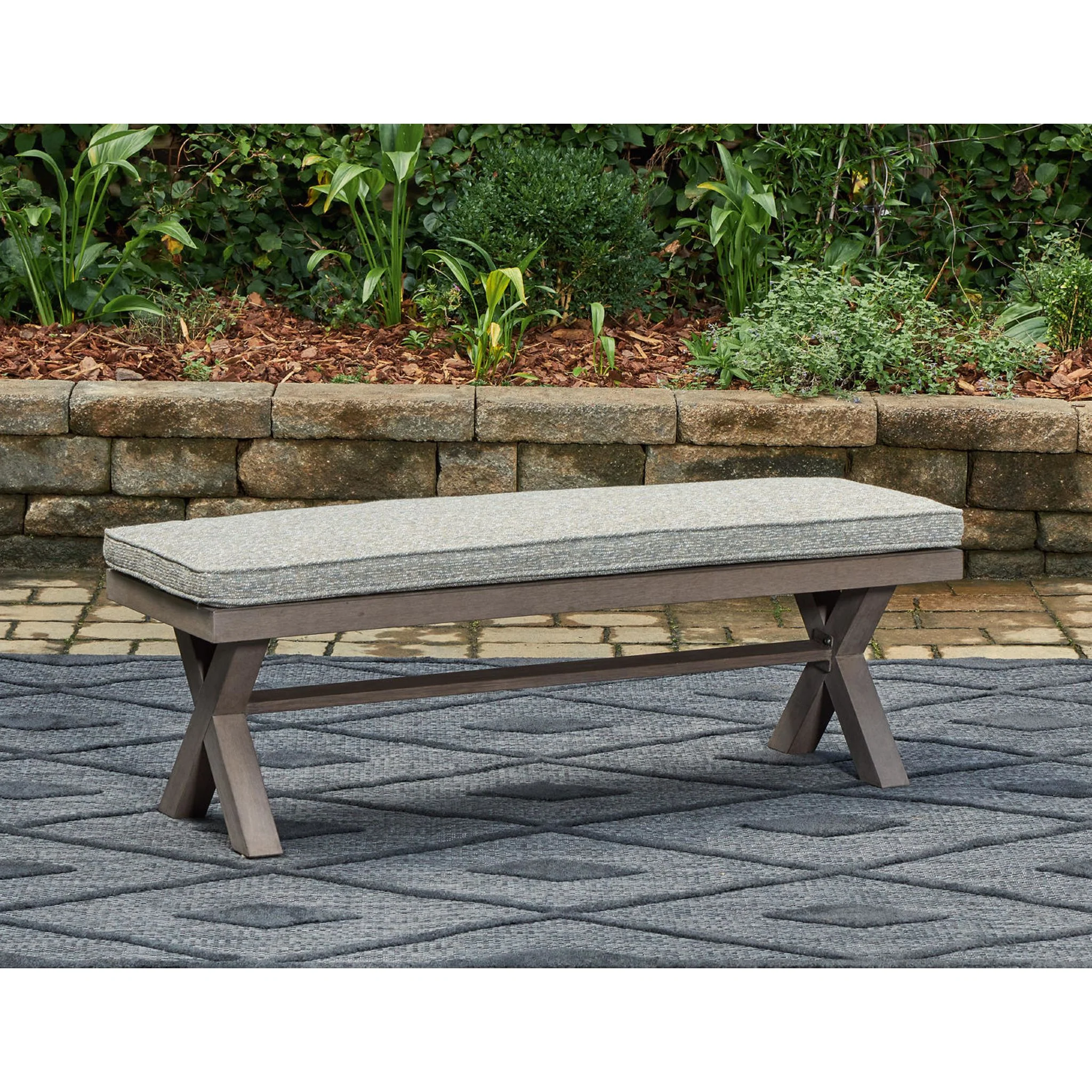 Hillside Barn Outdoor Dining Bench - Image 2
