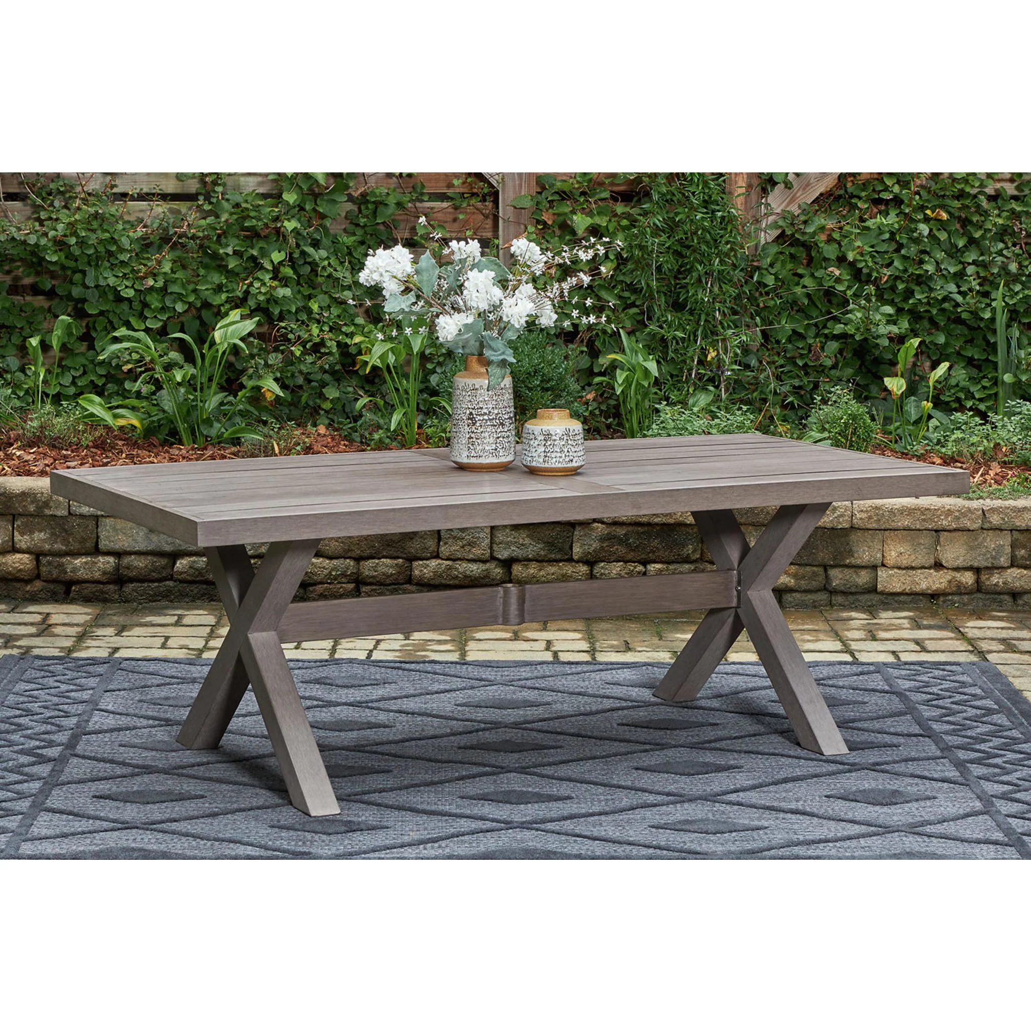 Hillside Barn Outdoor Rectangle Dining Table - Image 2