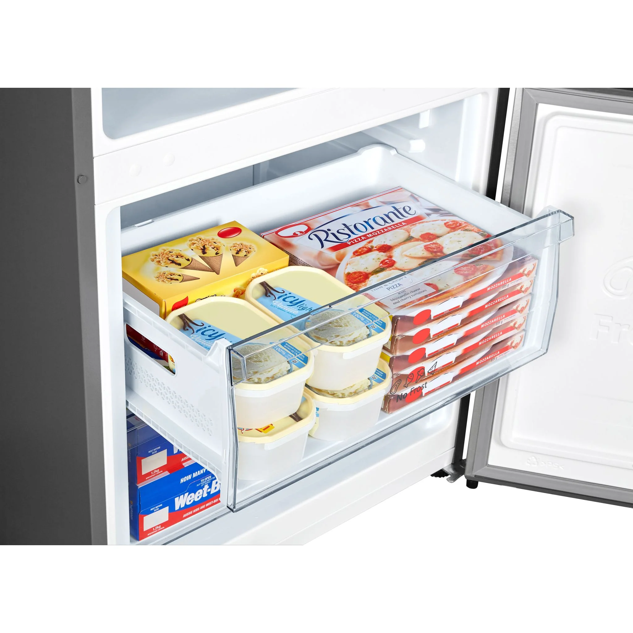 Hisense Bottom Mount Fridge (RB15A2CSE) - Stainless Steel - Image 8