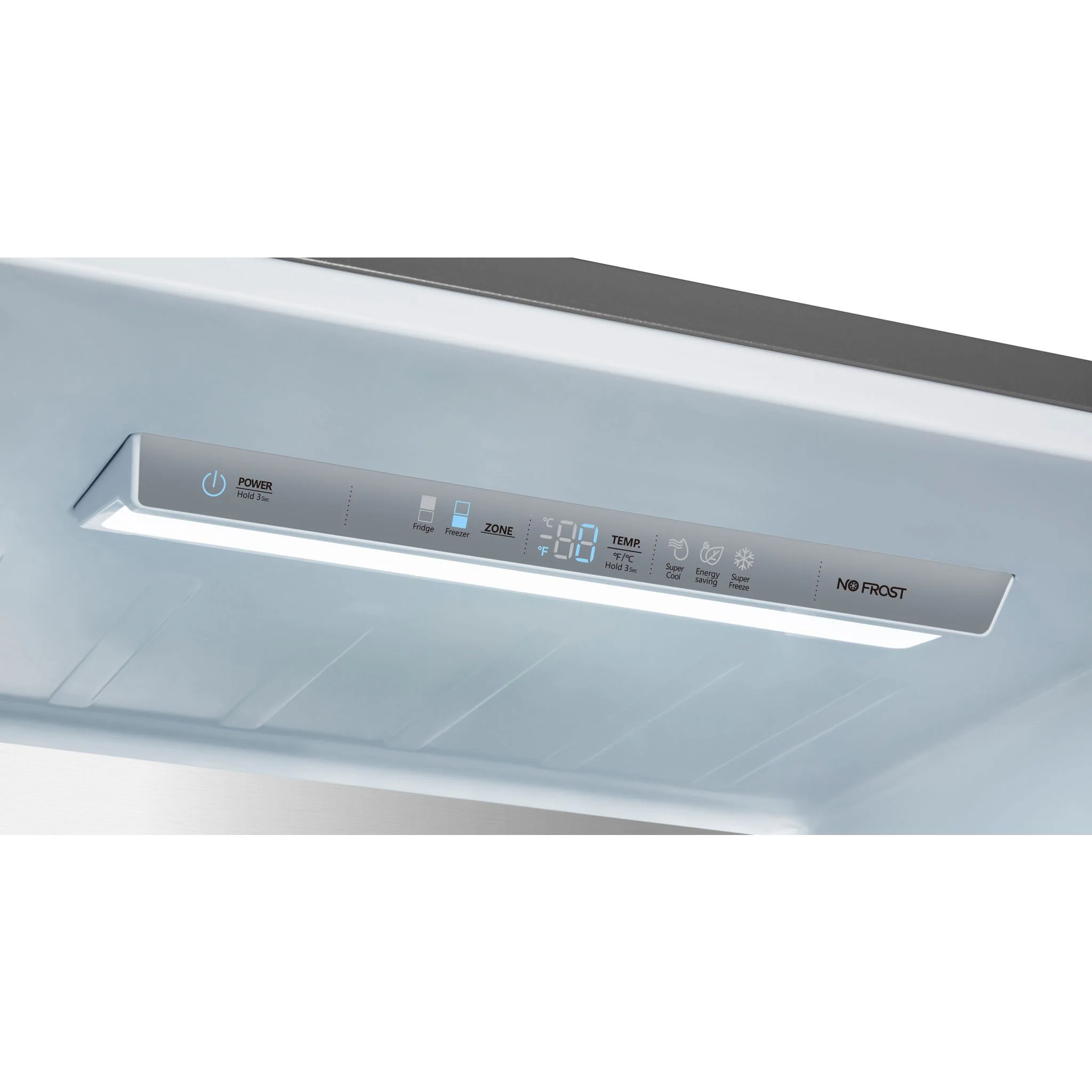 Hisense Bottom Mount Fridge (RB15A2CSE) - Stainless Steel - Image 9