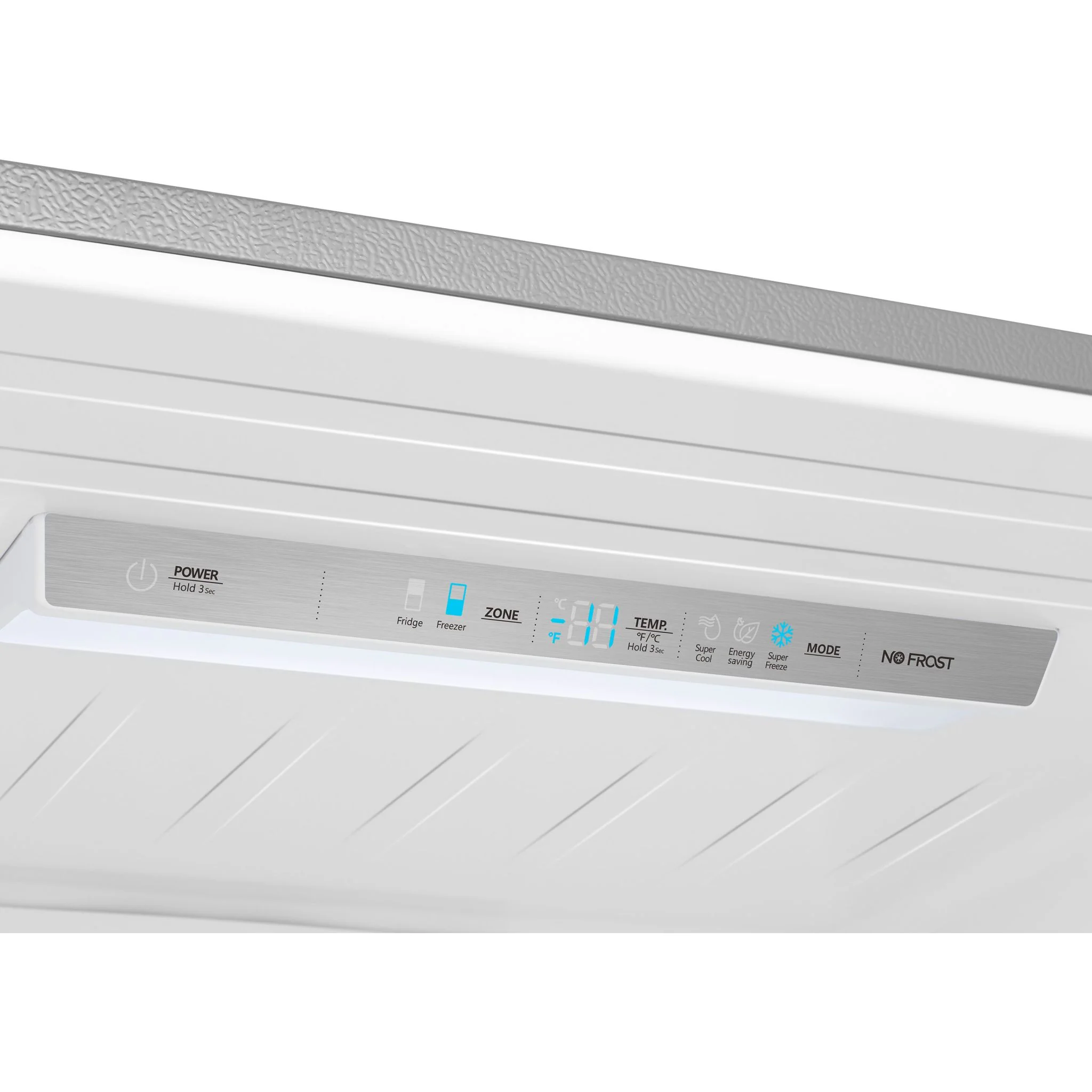 Hisense Bottom Mount Fridge (RB17A2CSE) - Titanium - Image 9