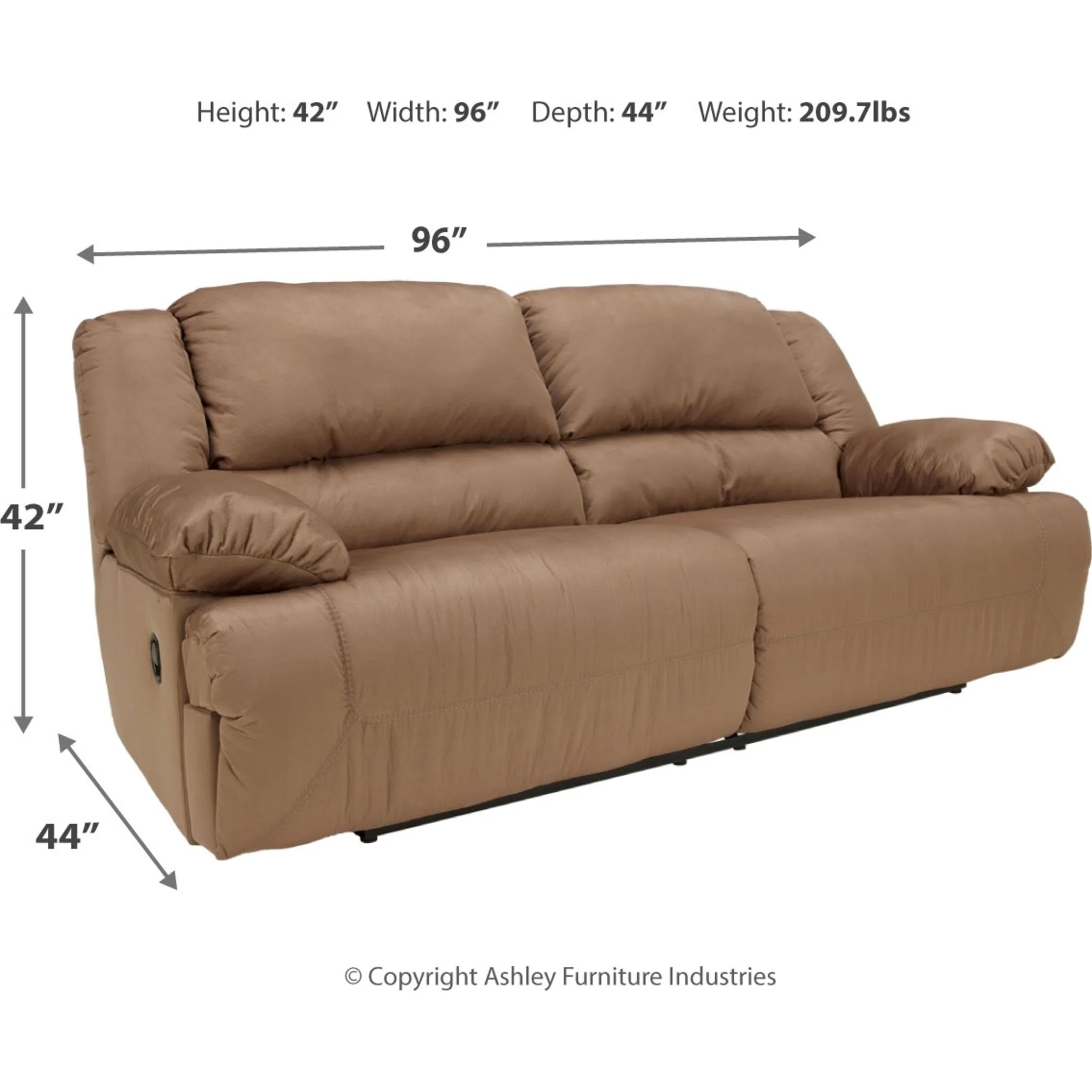 Hogan Reclining Sofa - Image 3