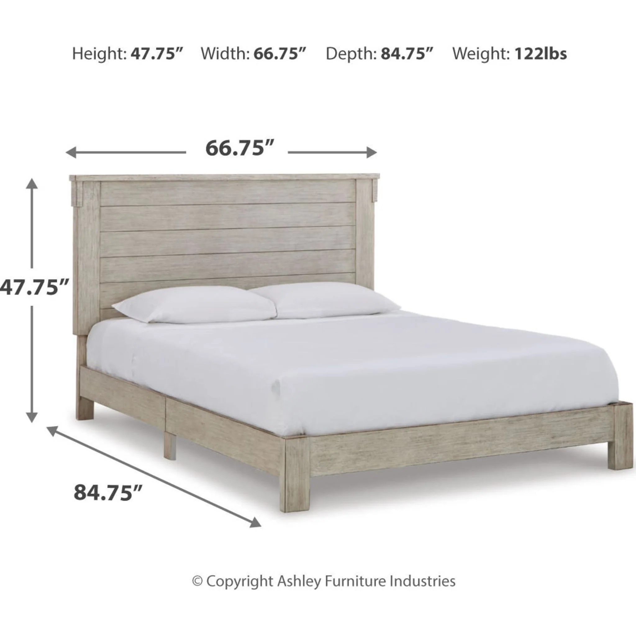 Hollentown 5 Piece Queen Panel Bedroom - Image 9