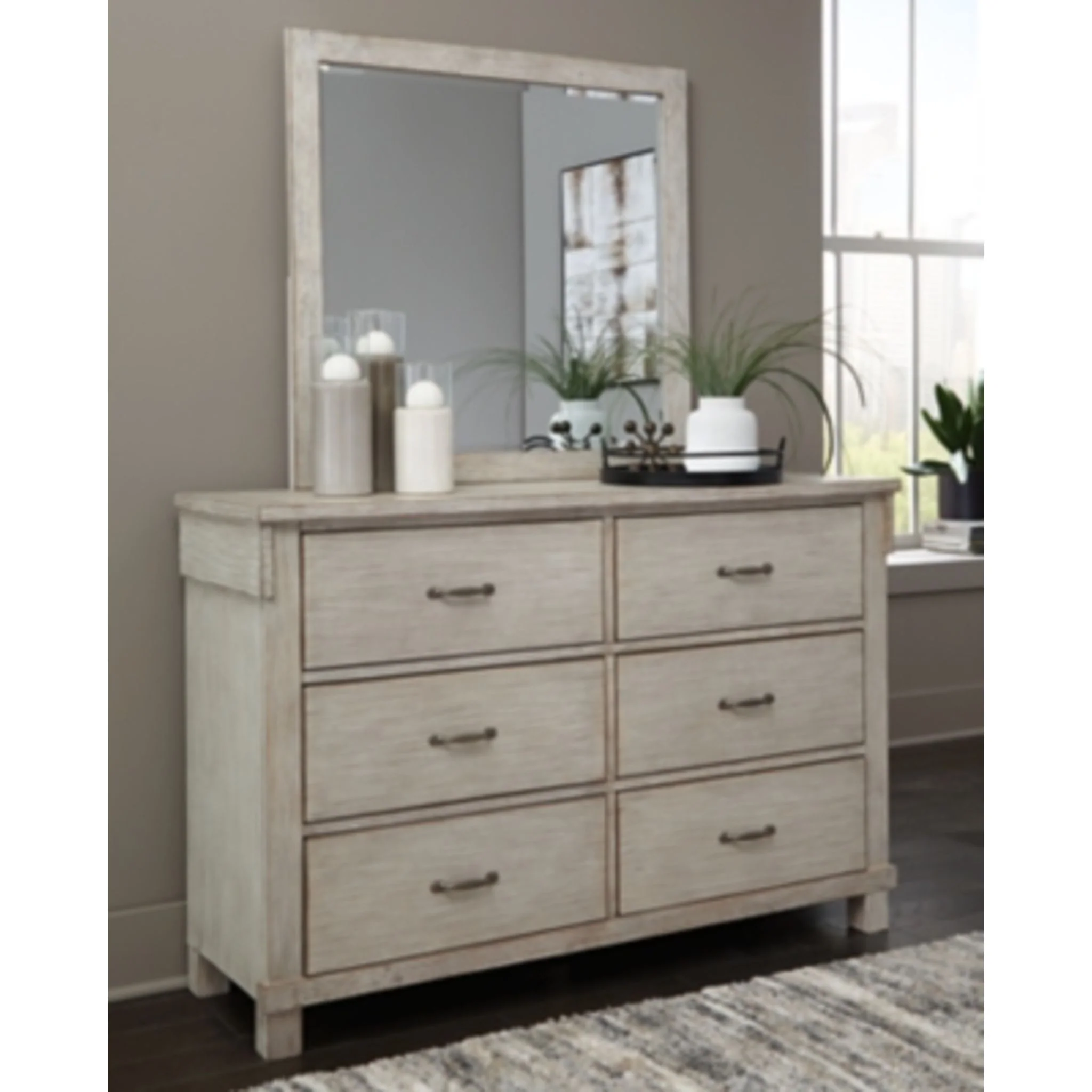 Hollentown Dresser and Mirror - Image 8